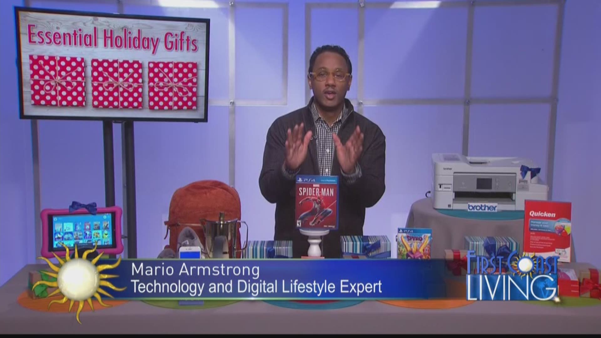 Tech and digital holiday gifts with Mario Armstrong.