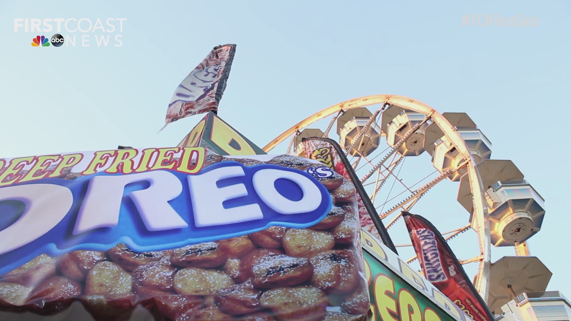 FCN: Test Gals test food at the Jacksonville Fair