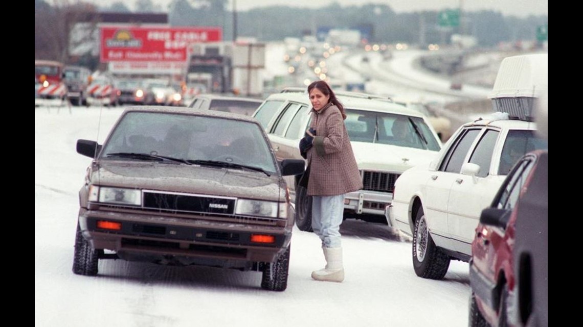 PHOTOS Freak snowstorm hits Jacksonville in December 1989