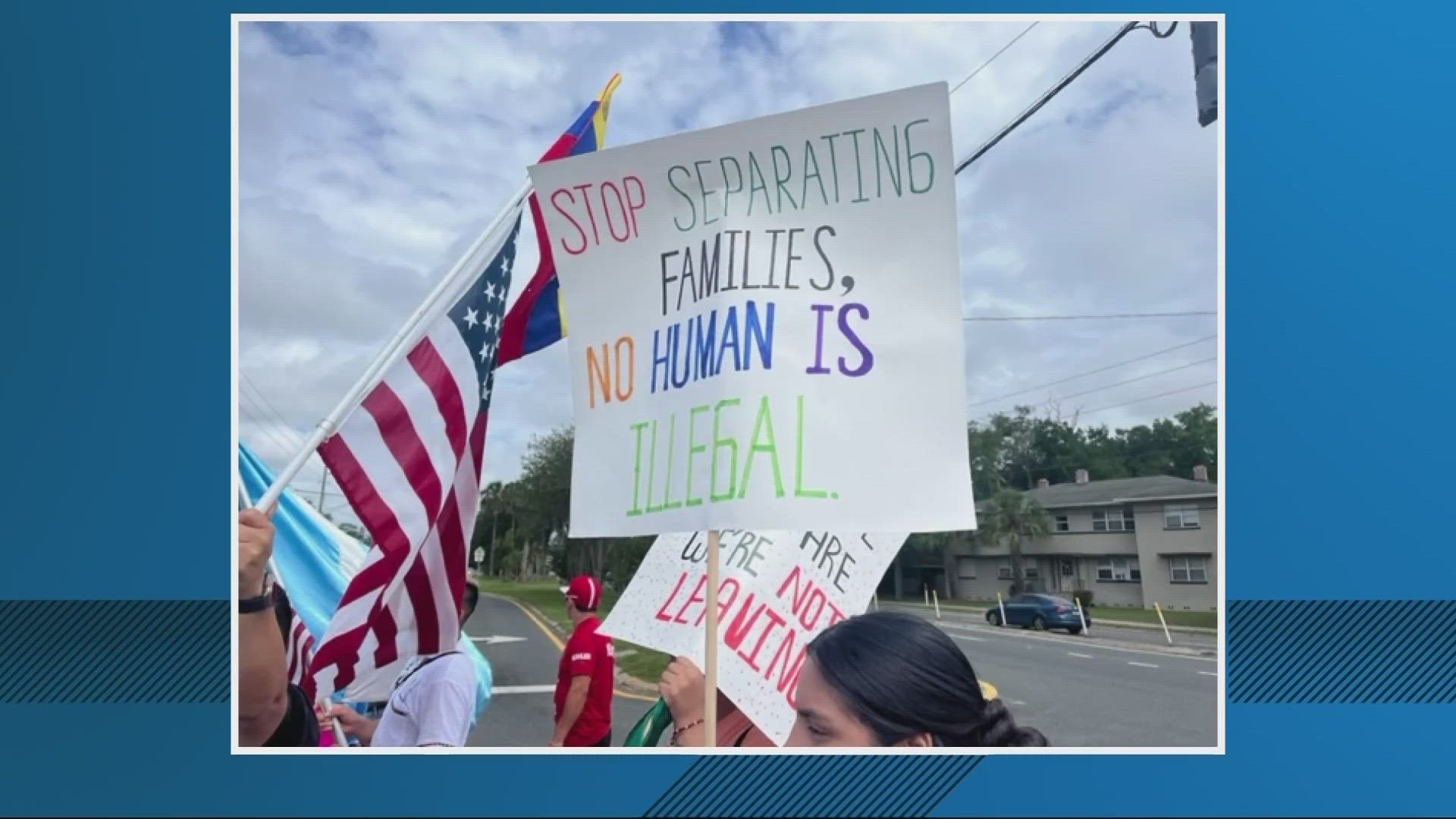 Gov. DeSantis signed SB 1718 on May 10, placing strong limits on undocumented immigrants for social services. The bill will take effect on July 1.