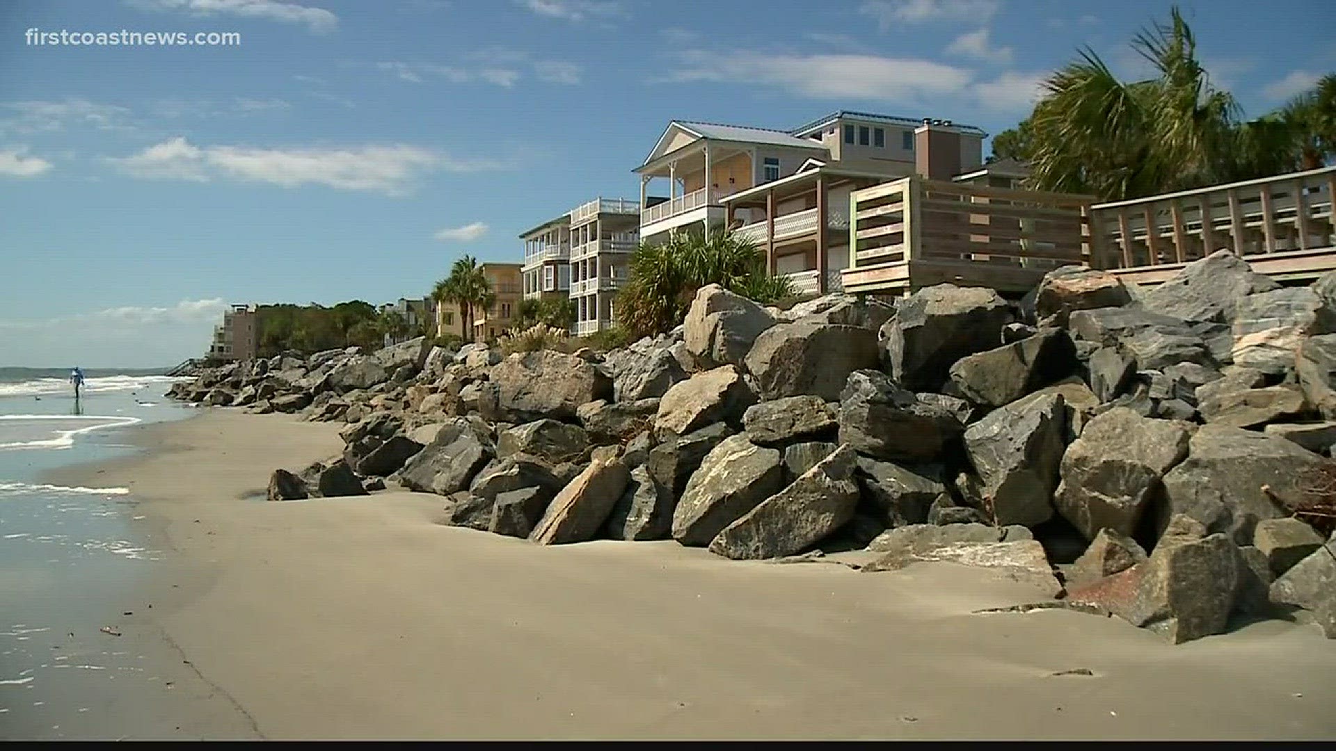 Water samples for Middle Beach at the Jekyll Island Convention Center tested positive for a dangerous bacteria that may cause illness.