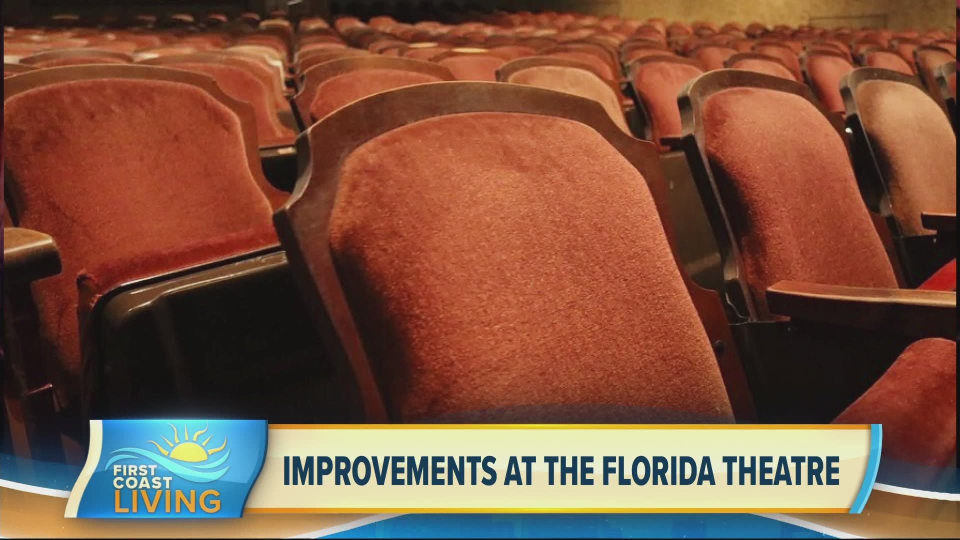 Florida Theatre is closed during because of the COVID-19 pandemic.  This time will be used to make major updates.