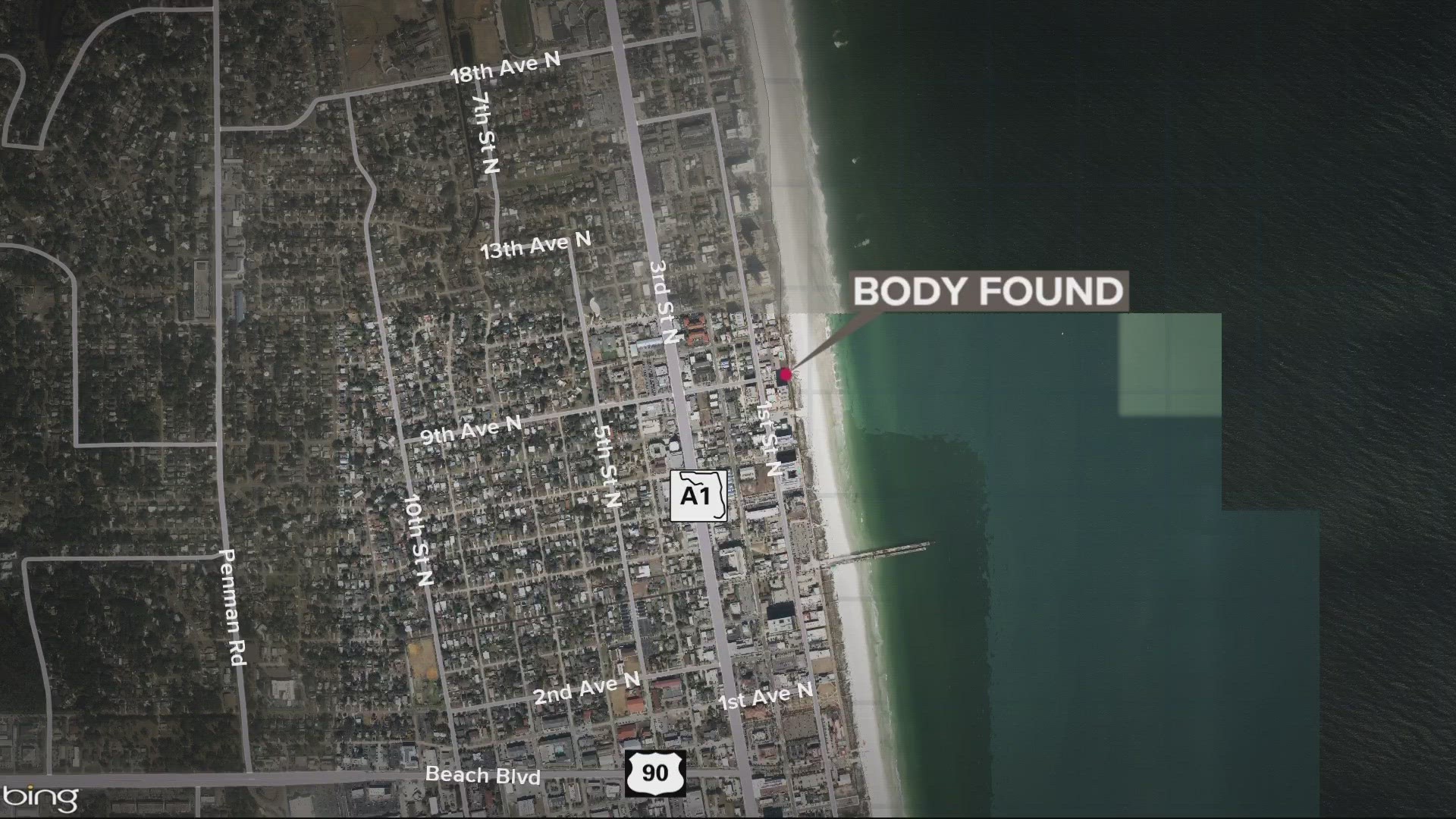 Man found dead from drowning in ocean at Jacksonville Beach
