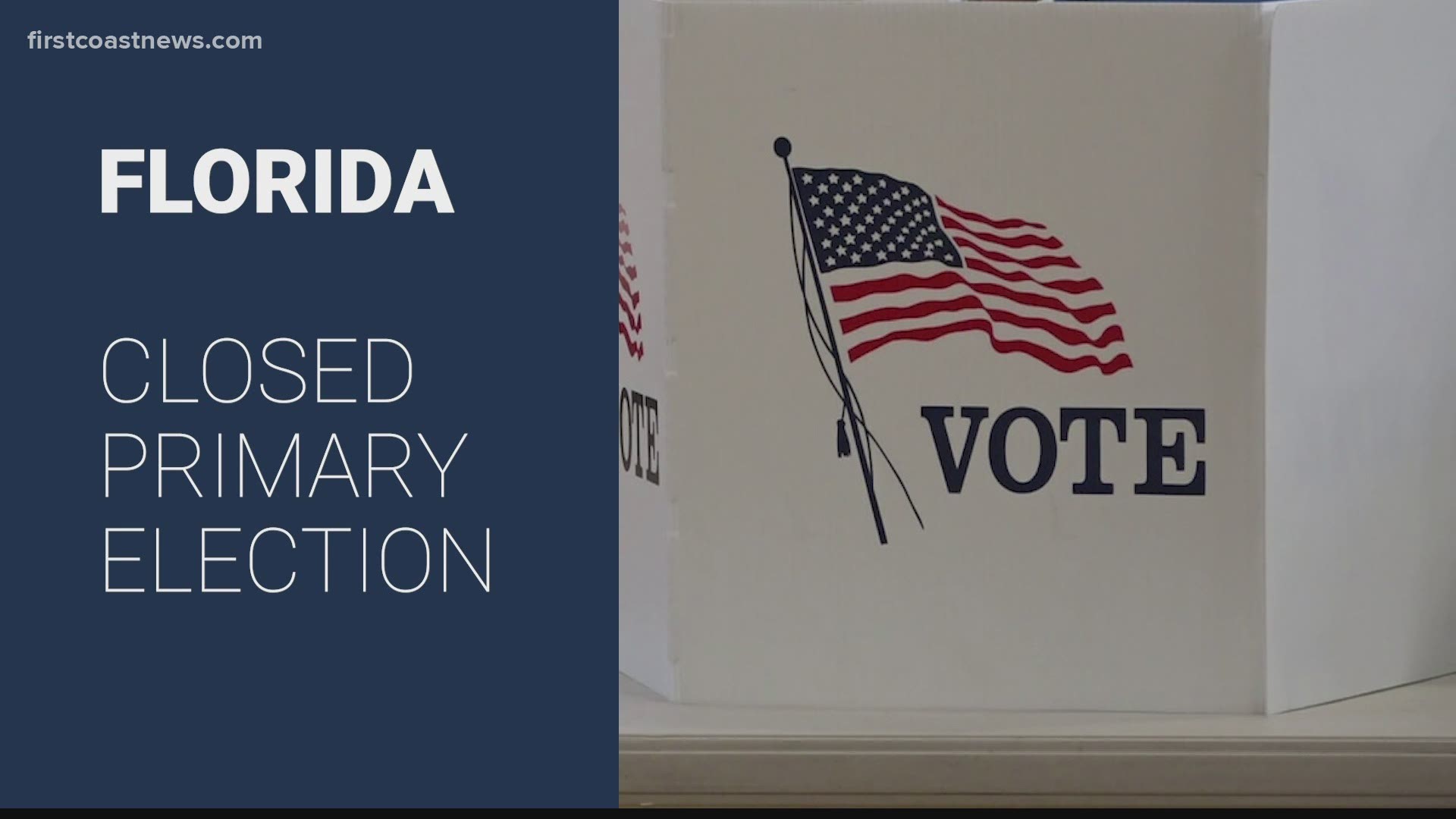 Voters who are not registered with a political party are still able to vote in the Florida primary, but their ballots will only include non-partisan races.
