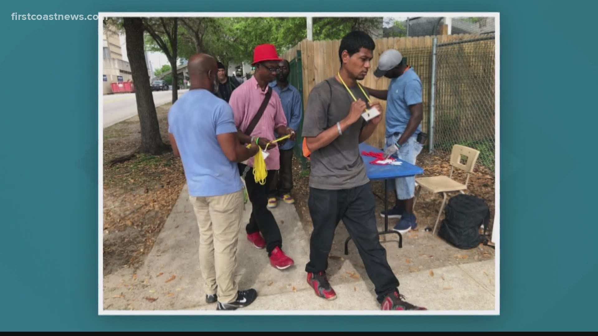 Jacksonville is one of two cities in the US where all homeless people were tested for coronavirus. Of the nearly 700 tested here, all of the results were negatives.