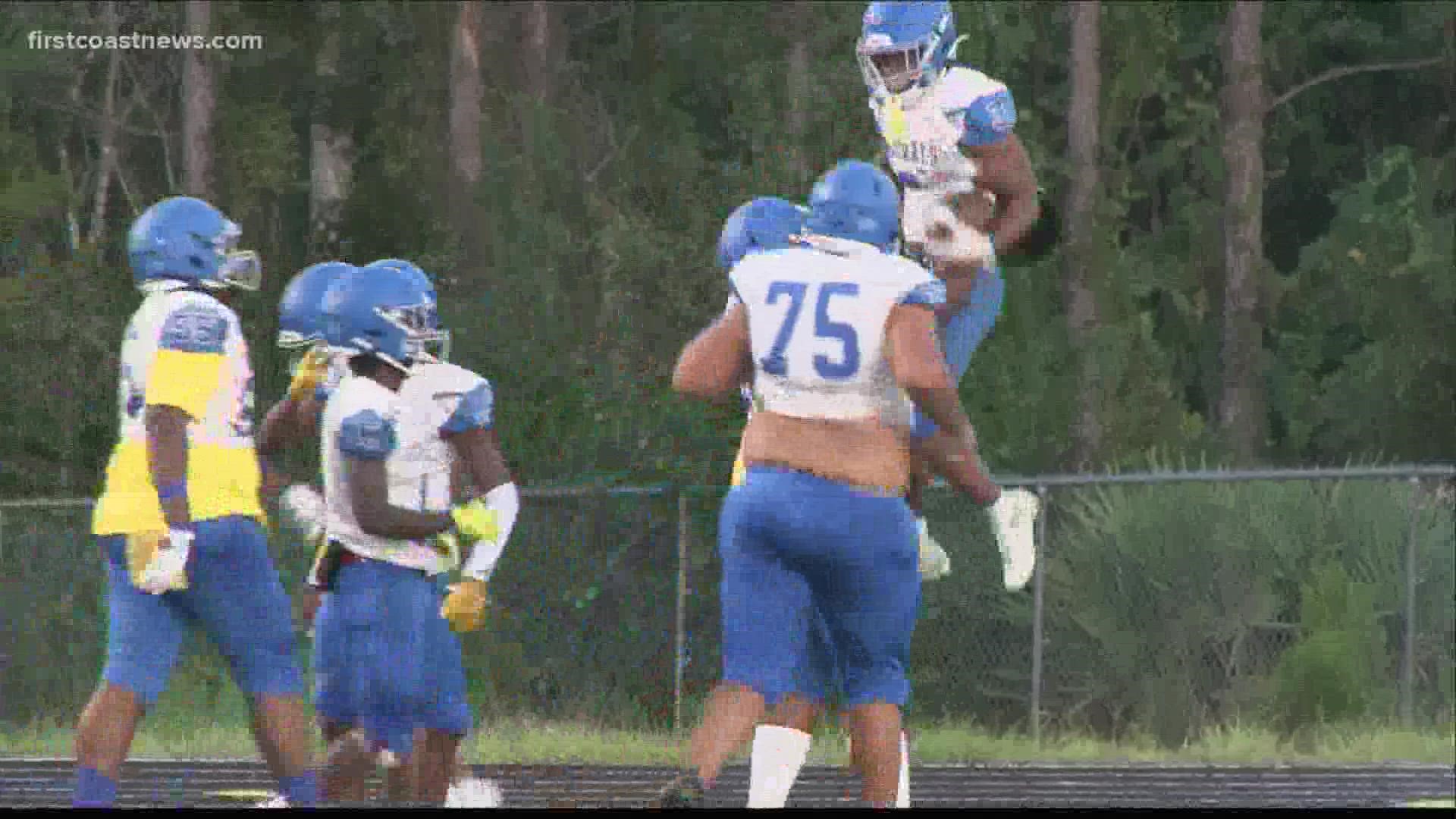 Watch high school football highlights from teams  across the First Coast
