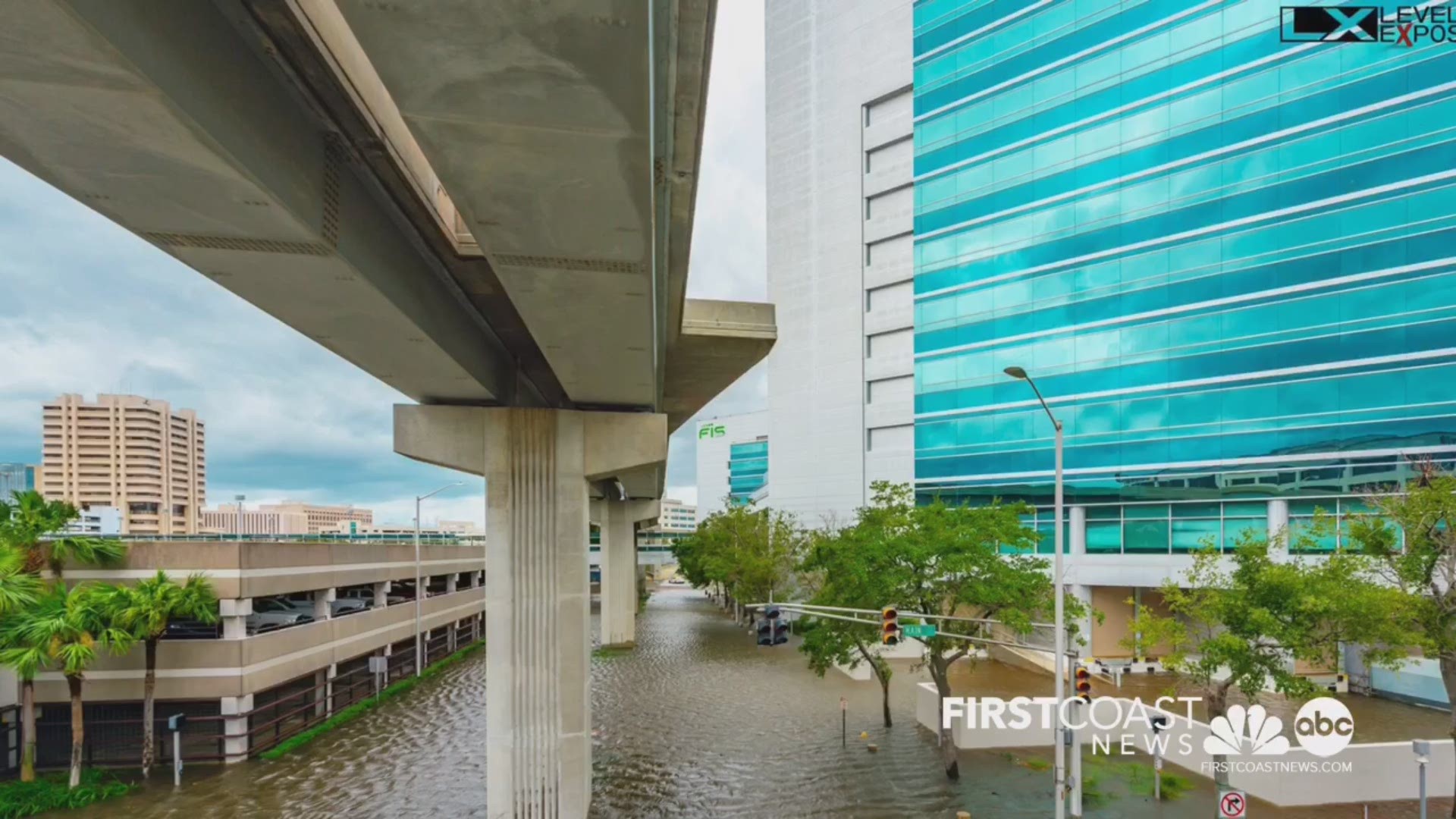 Here's a look back at what Jacksonville looked like after Irma in 2017. Photos Courtesy of Level Exposure