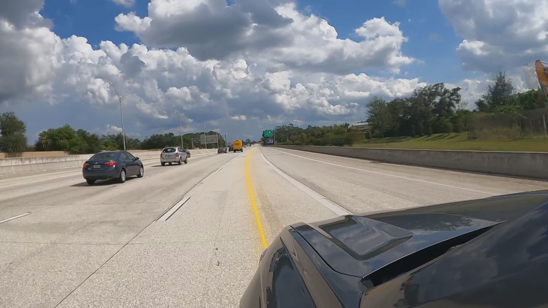 Several viewers reached out to First Coast News reporting that the yellow line was causing issues with self-driving cars and lane departure assist on newer models.