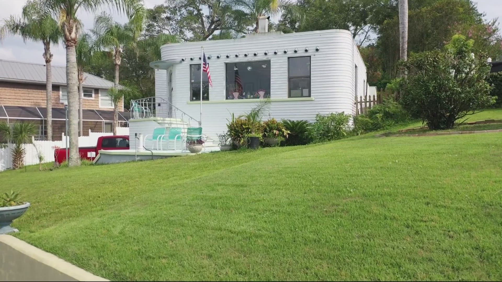 They're an architectural oddity, and a unique Jacksonville landmark. So where did the Northside houses come from?