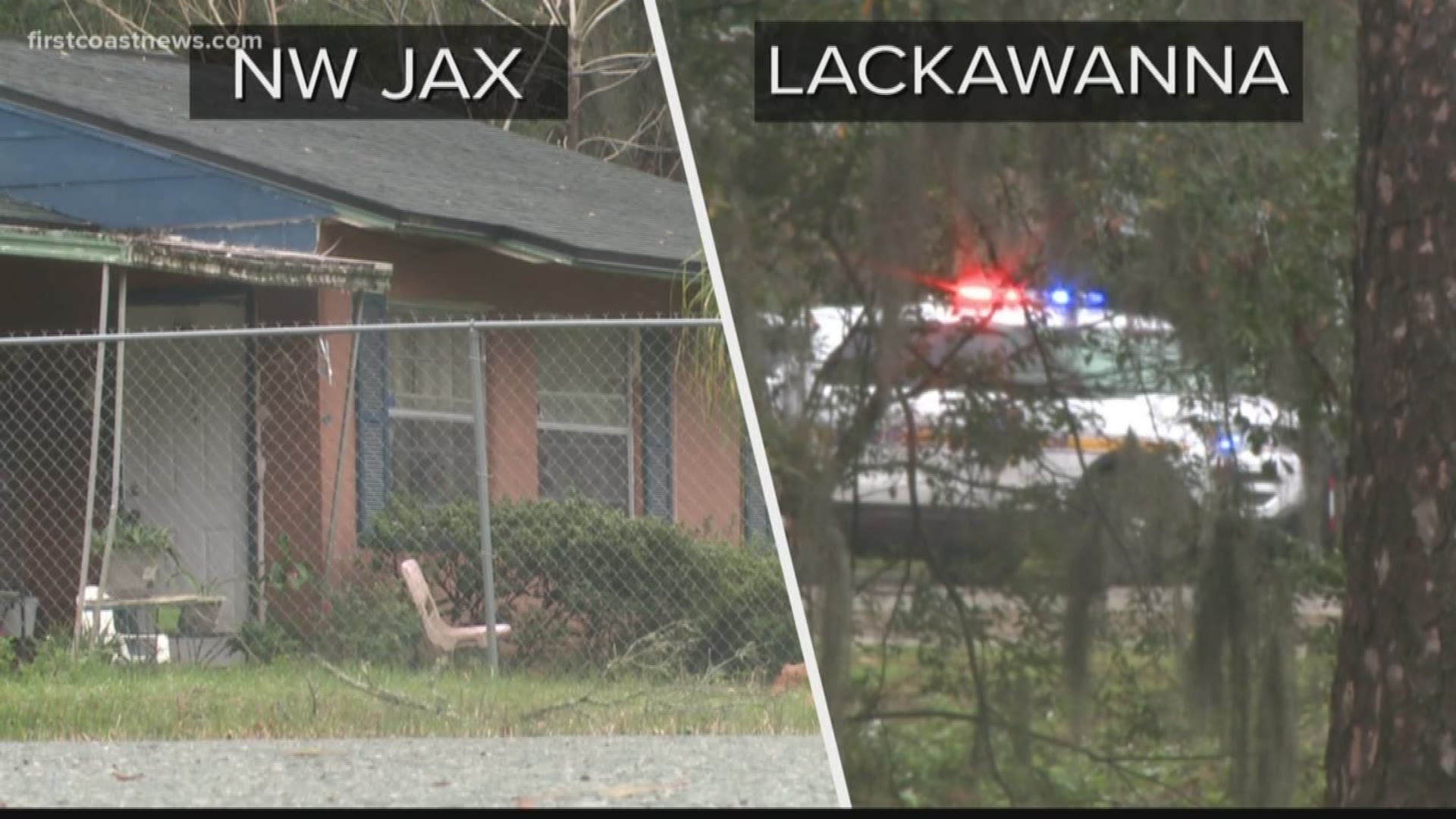 A teen and two children are among those injured in two separate shootings that took place in Jacksonville.