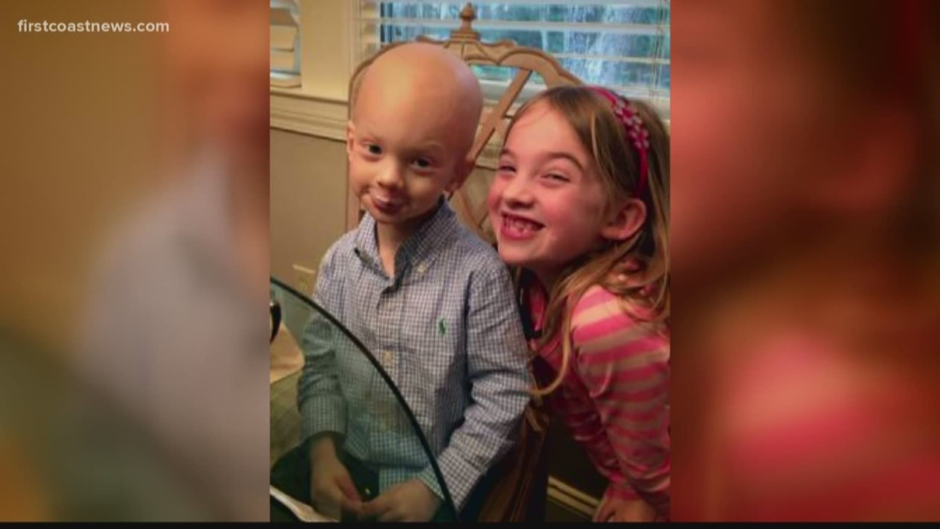 In Summer 2015 in Waycross, Georgia, three children were diagnosed with Rhabdomyoscarcoma and a fourth with Ewing Sarcoma, all within a 60 day period. Harris Lott is one of those children.