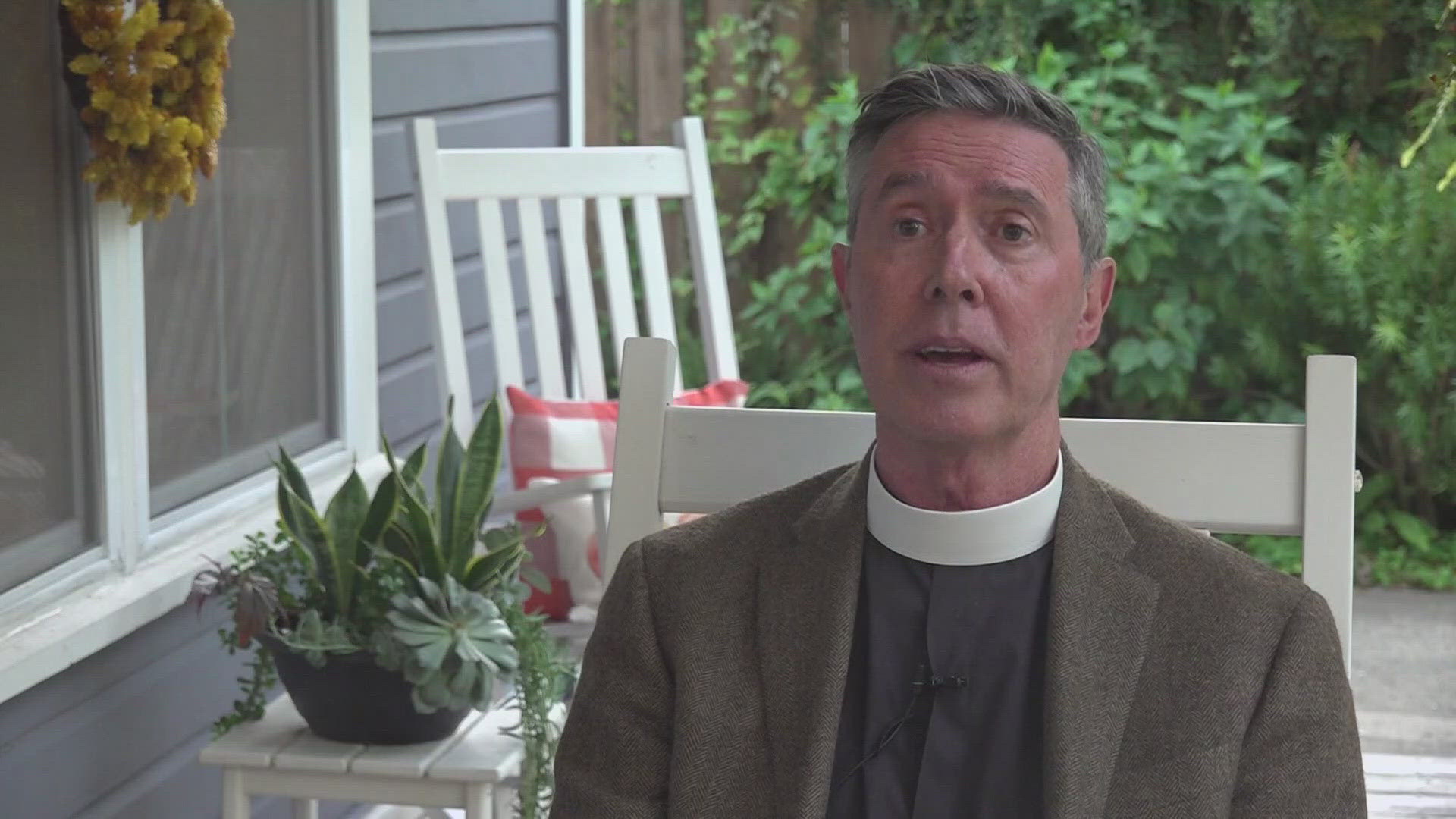 “Stabbings are not something that happen at breakfast," Rev. Matt Marino, rector of Trinity Parish in St. Augustine, said one year after the attack.