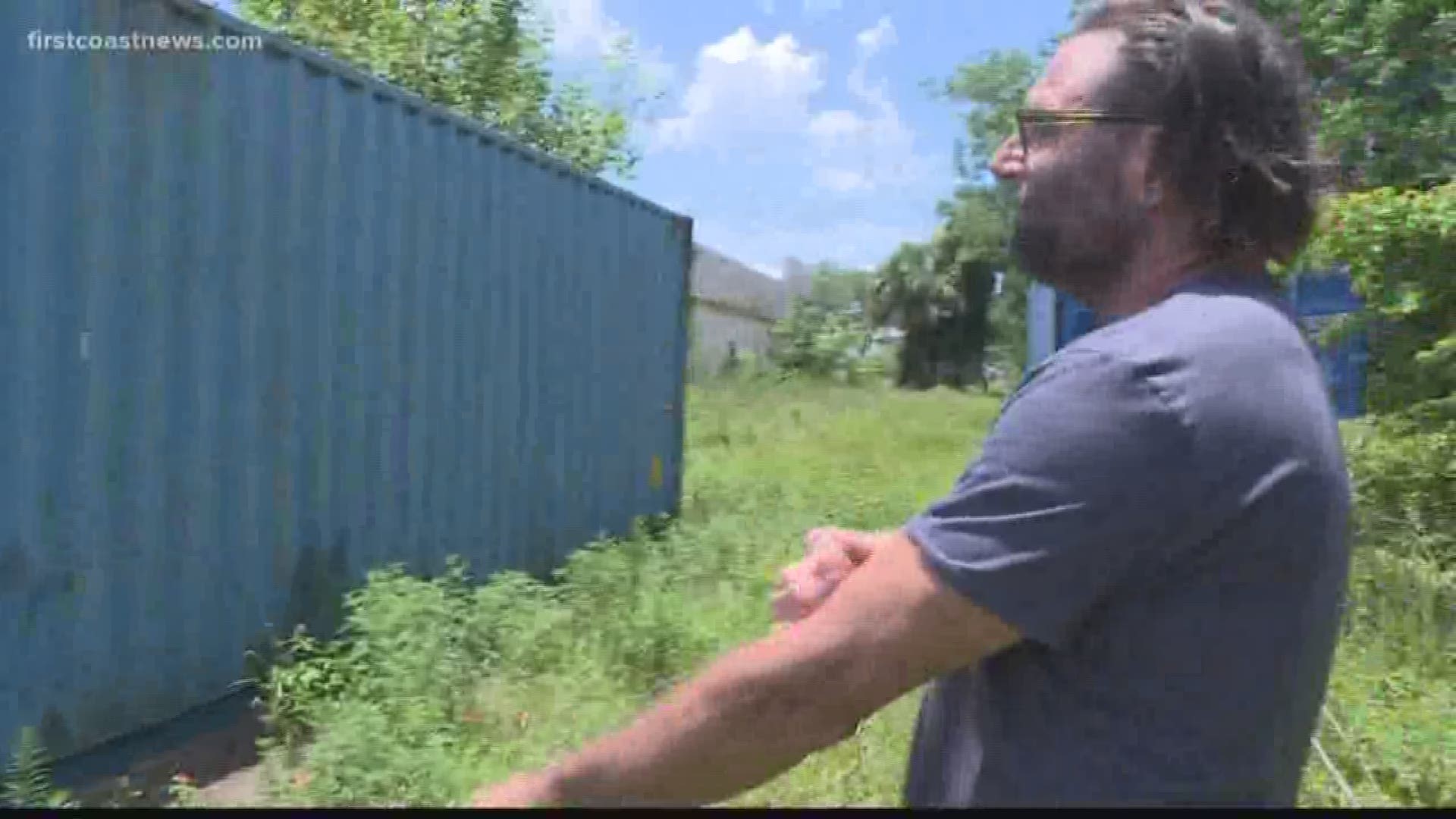 FCN's Jessica Clark reports on what a man in St. Augustine is doing after his home was destroyed during Hurricane Irma.