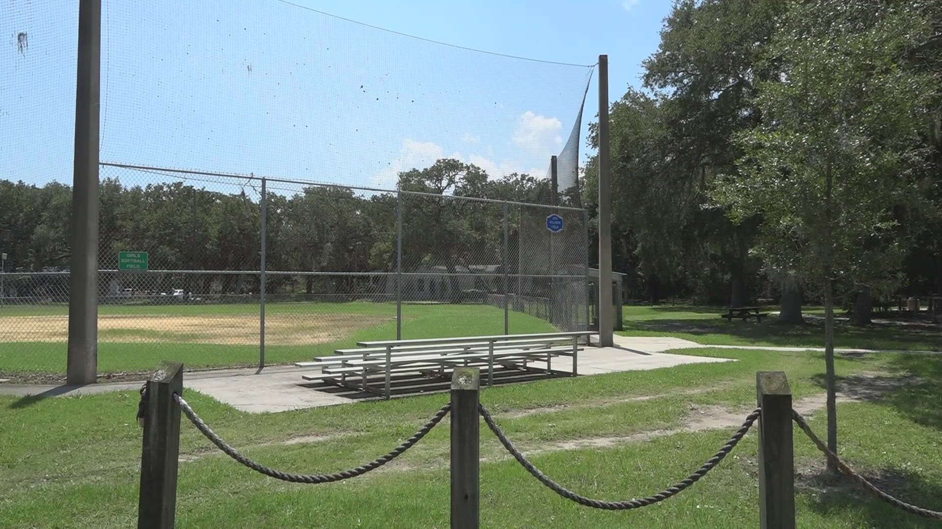 Since the 1950s people in the Fernandina Beach community have come here to Joe Velardi Field to watch their kids play softball  but there is now a chance that will n