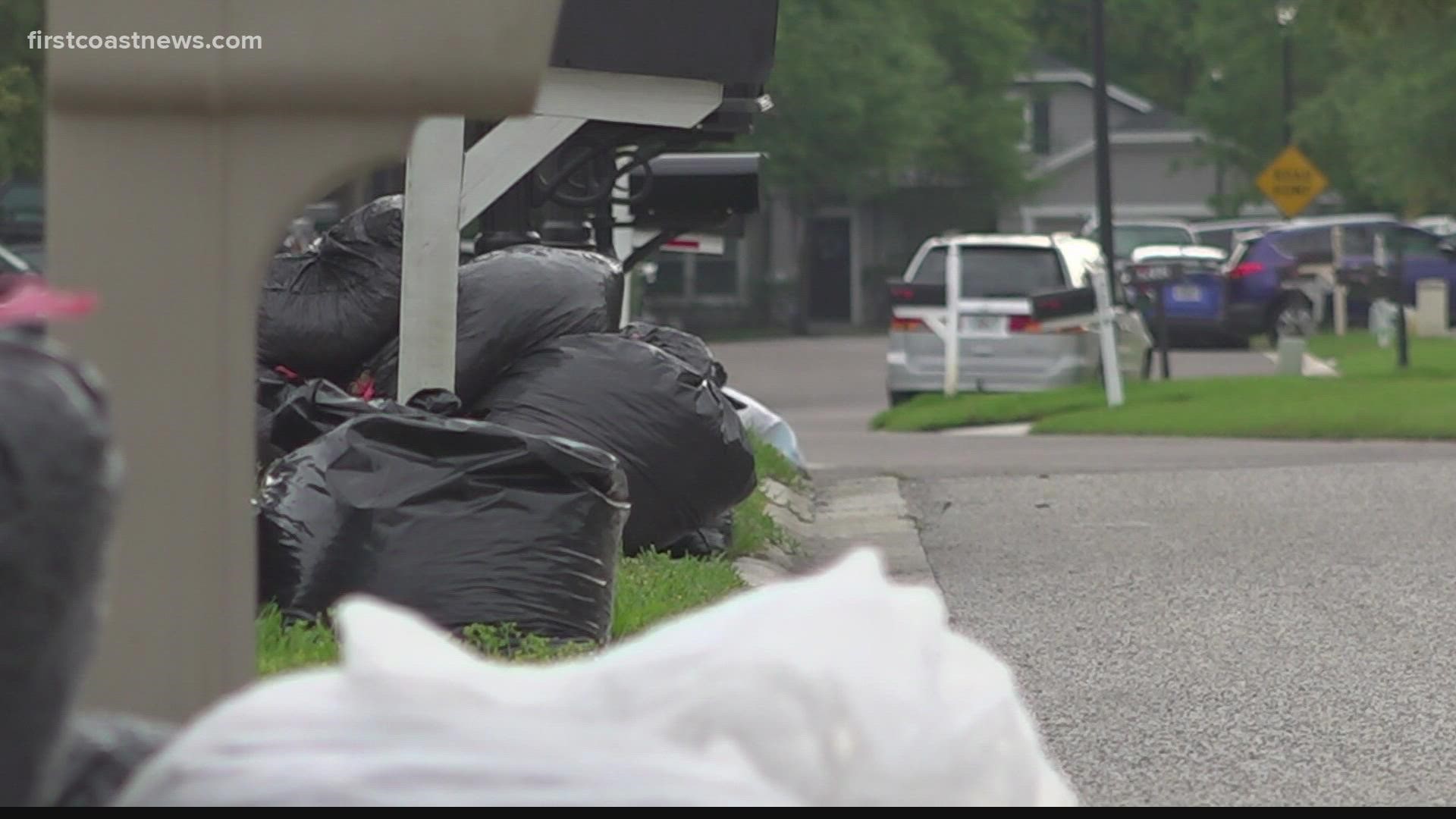 Yard waste is an ongoing issue for one Westside neighborhood.