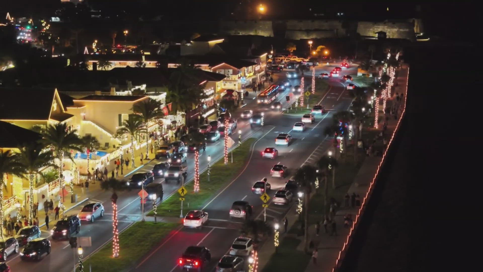 St. Augustine's annual 'Nights of Lights' begins Nov. 23, Jax Beach's 'Deck the Chairs' starts on Nov. 27, and Jacksonville's holiday boat parade will be on Nov. 30.