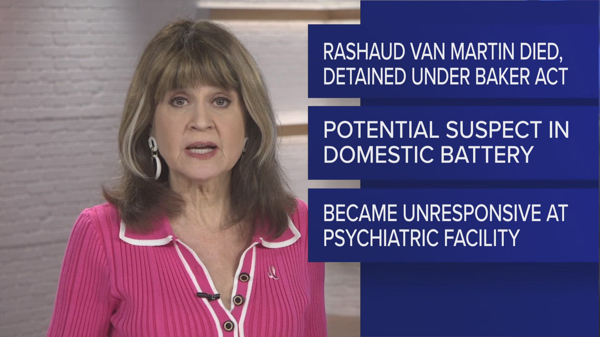 The Jacksonville Sheriff's Office said a man became unresponsive while being transported Friday for psychological evaluation under the Baker Act. 