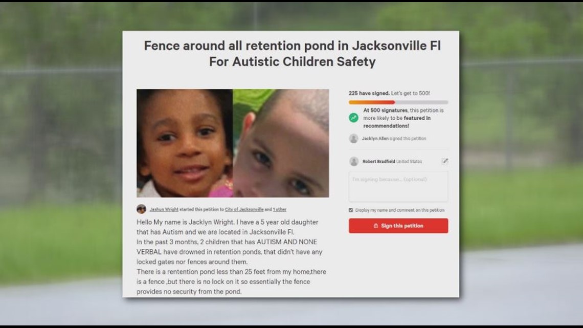 Jacksonville mothers pushing for retention pond fencing - Vimarsana News