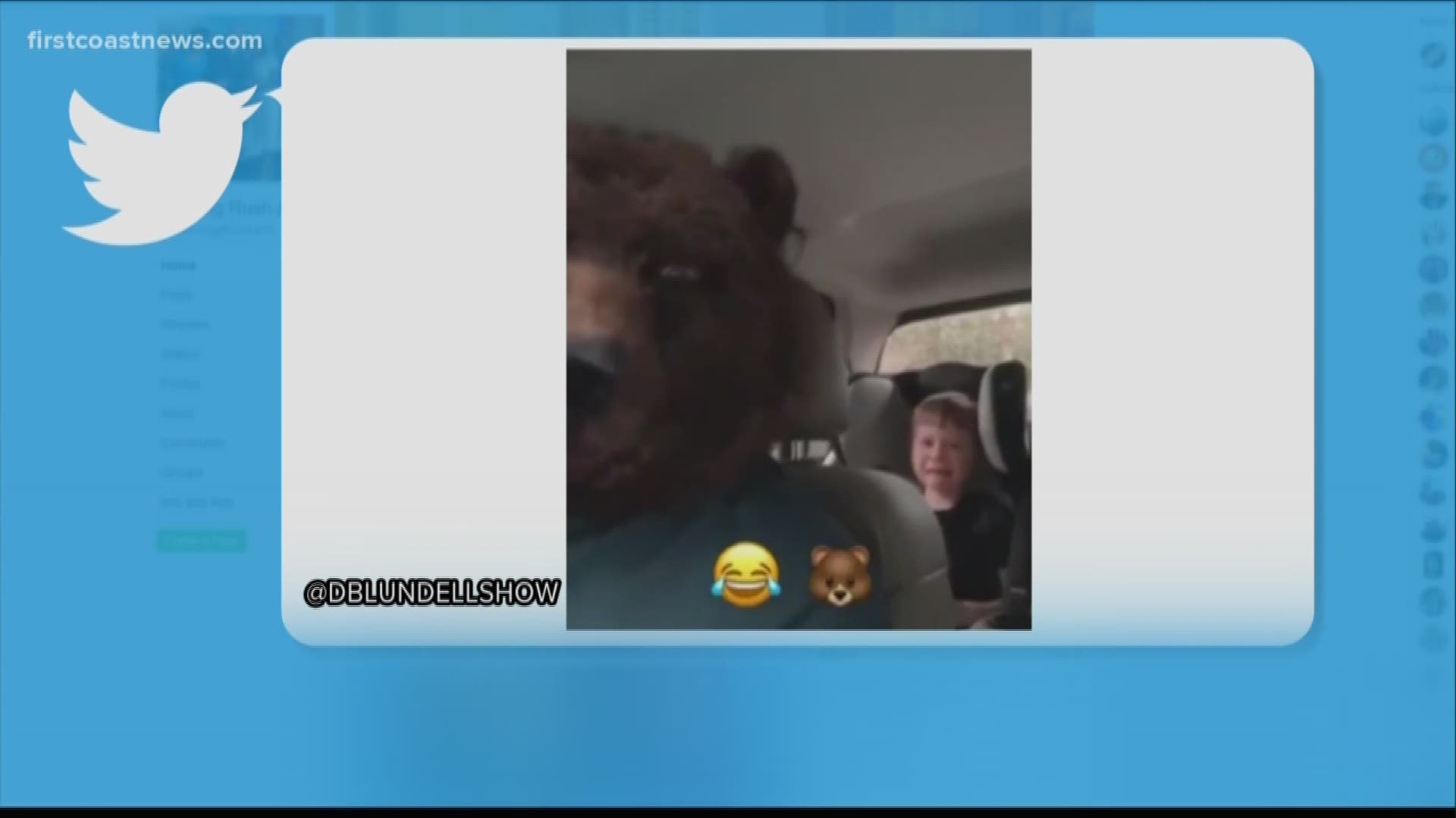 This dad was playing with Snapchat filters when he stumbled across one that made him look like a bear. His son though was not amused.