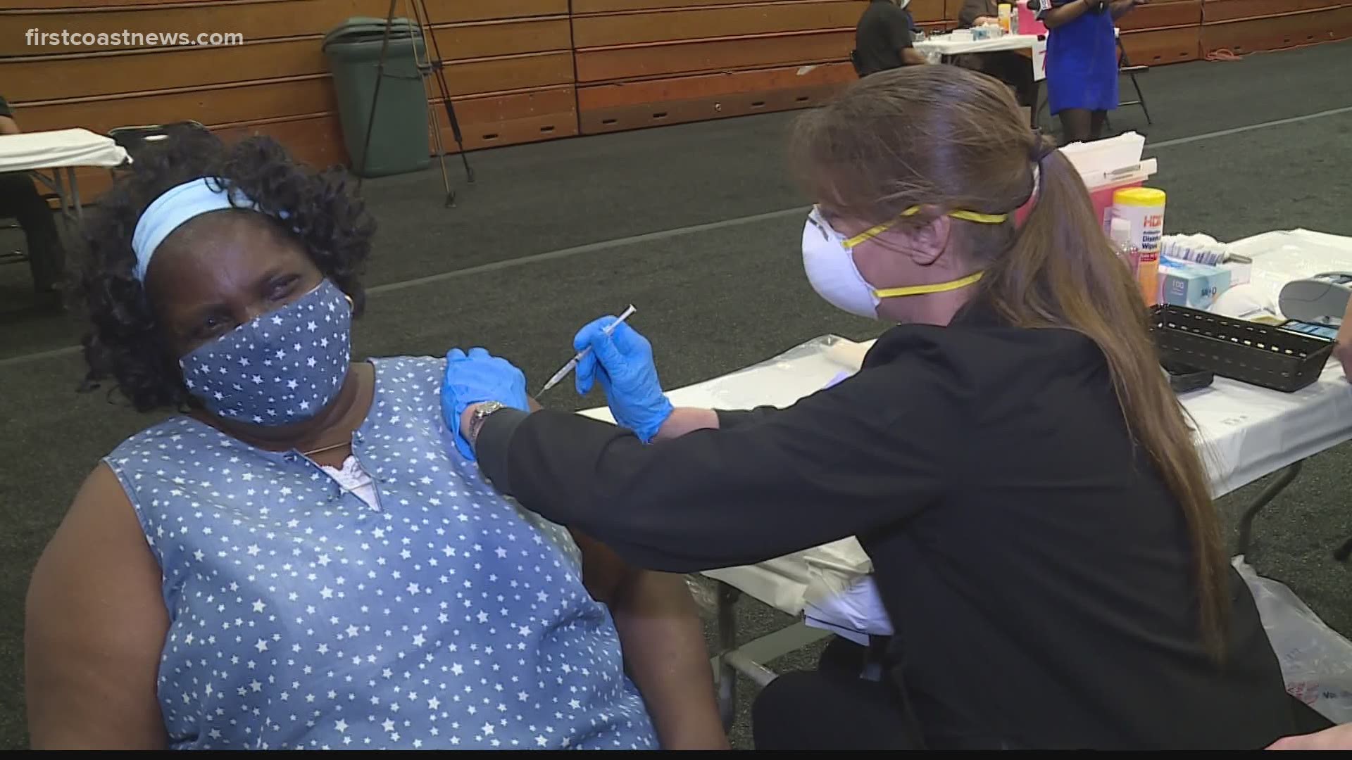 New COVID-19 vaccination site opens at Edward Waters College