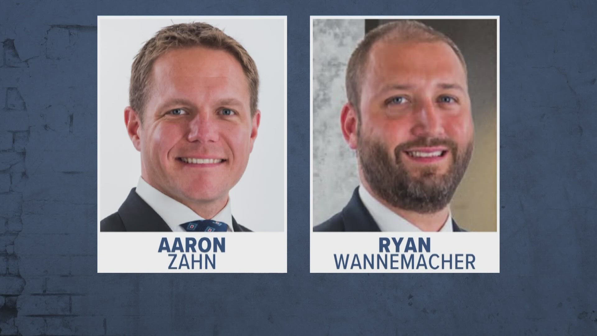 Aaron Zahn and Ryan Wannamacher are accused of devising a plan that would result in hundreds of millions of dollars in payouts from the proposed sale of JEA.