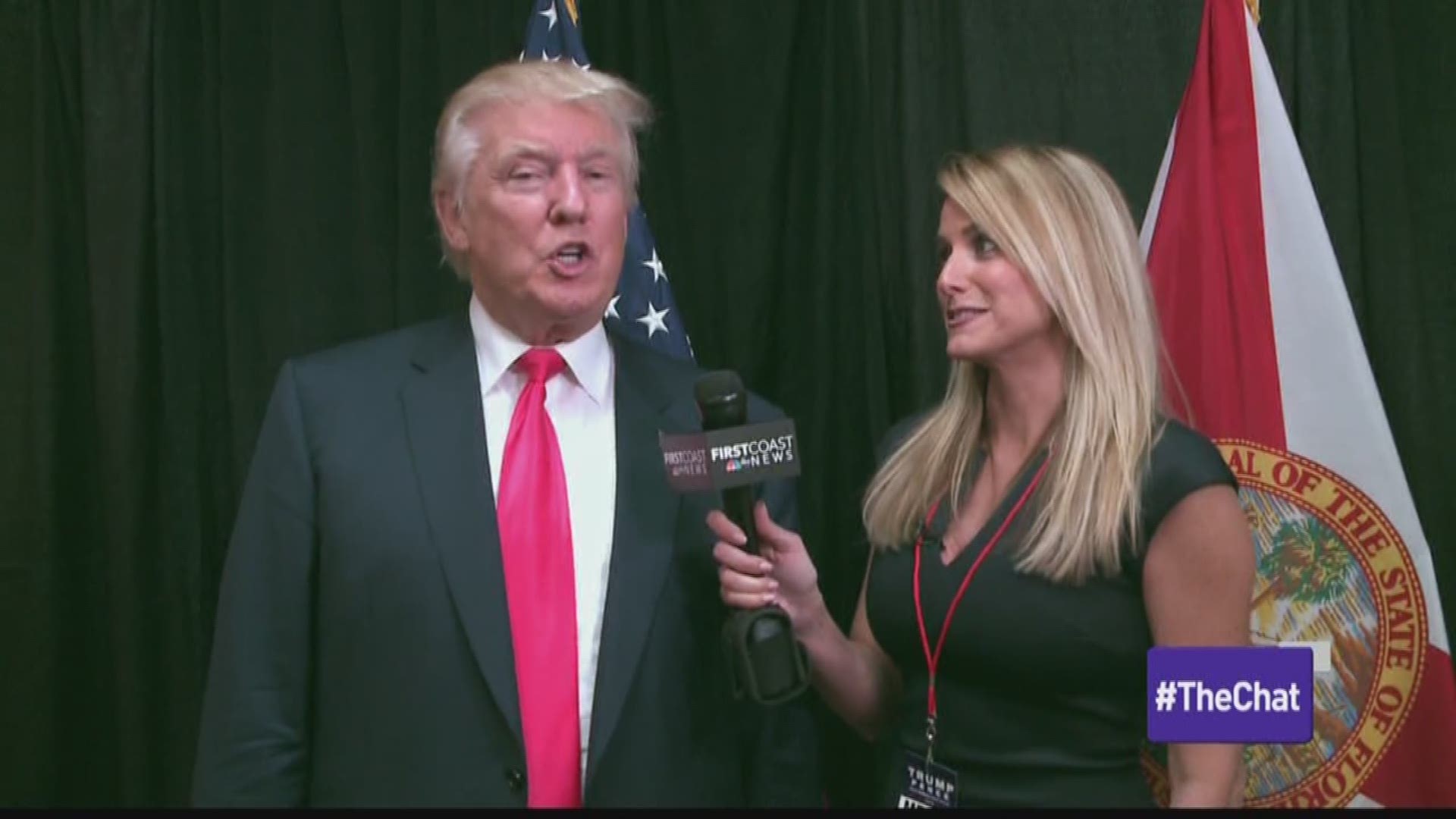 Angelia & Donald Trump One on One