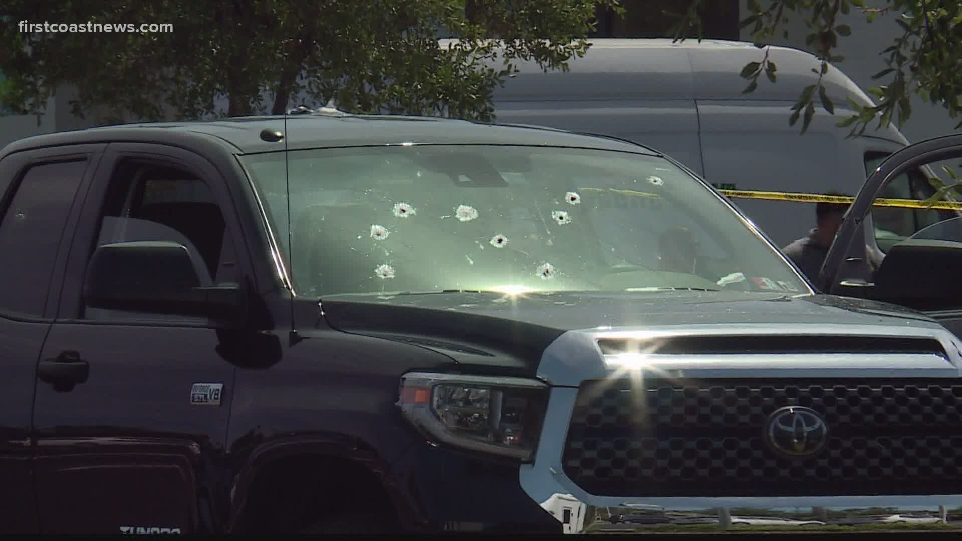 The man was taken to the hospital for treatment after he opened fire on deputies while they were trying to conduct a traffic stop on a stolen vehicle.