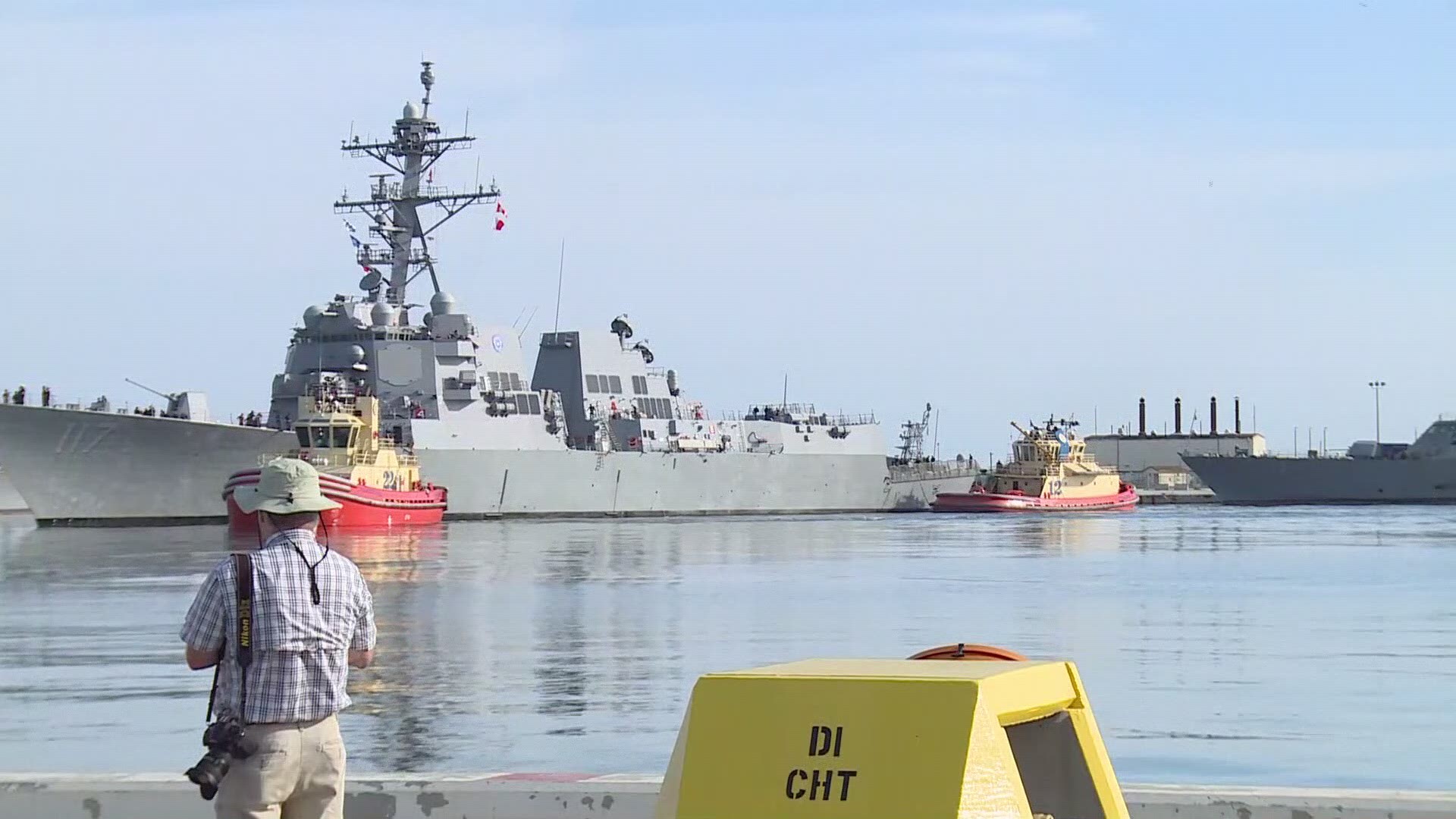 The USS Paul Ignatius (DDG 117) arrived at its new home at Naval Station Mayport on Wednesday morning. Paul Ignatius arrived around 9 a.m. after being commissioned in Fort Lauderdale on July 27.