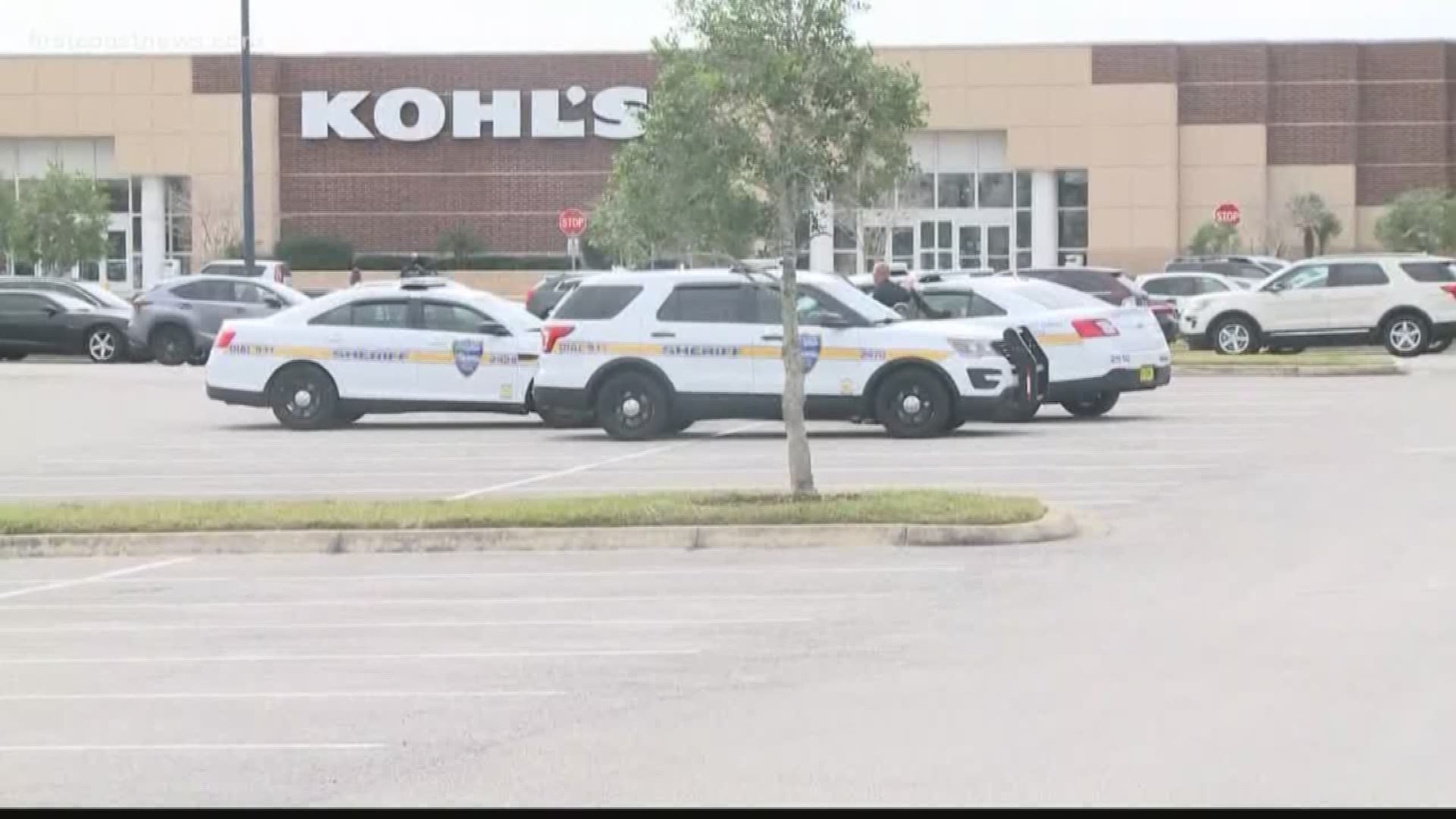 Police say the shooting incident likely occurred nearby and not in the Kohl's parking lot.