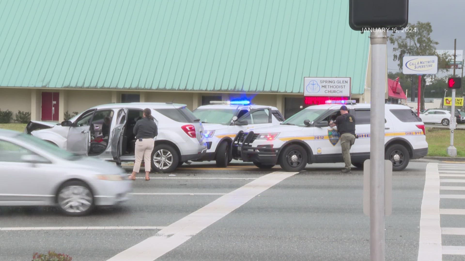 Employee at Gate gas station on San Pablo Road was robbed Monday, police say.