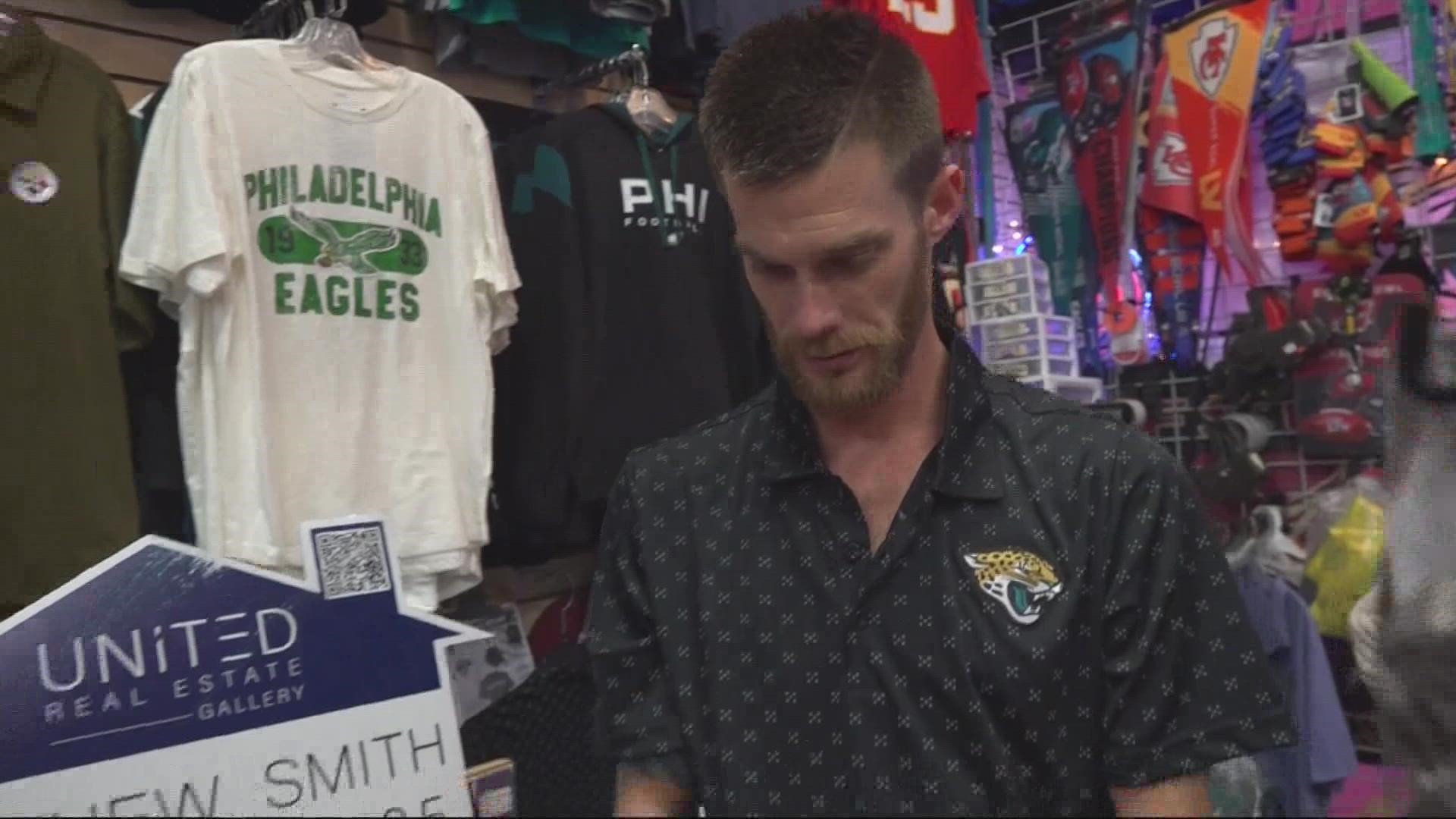 Merchandise stores 'gear' up for Jaguars playoff run