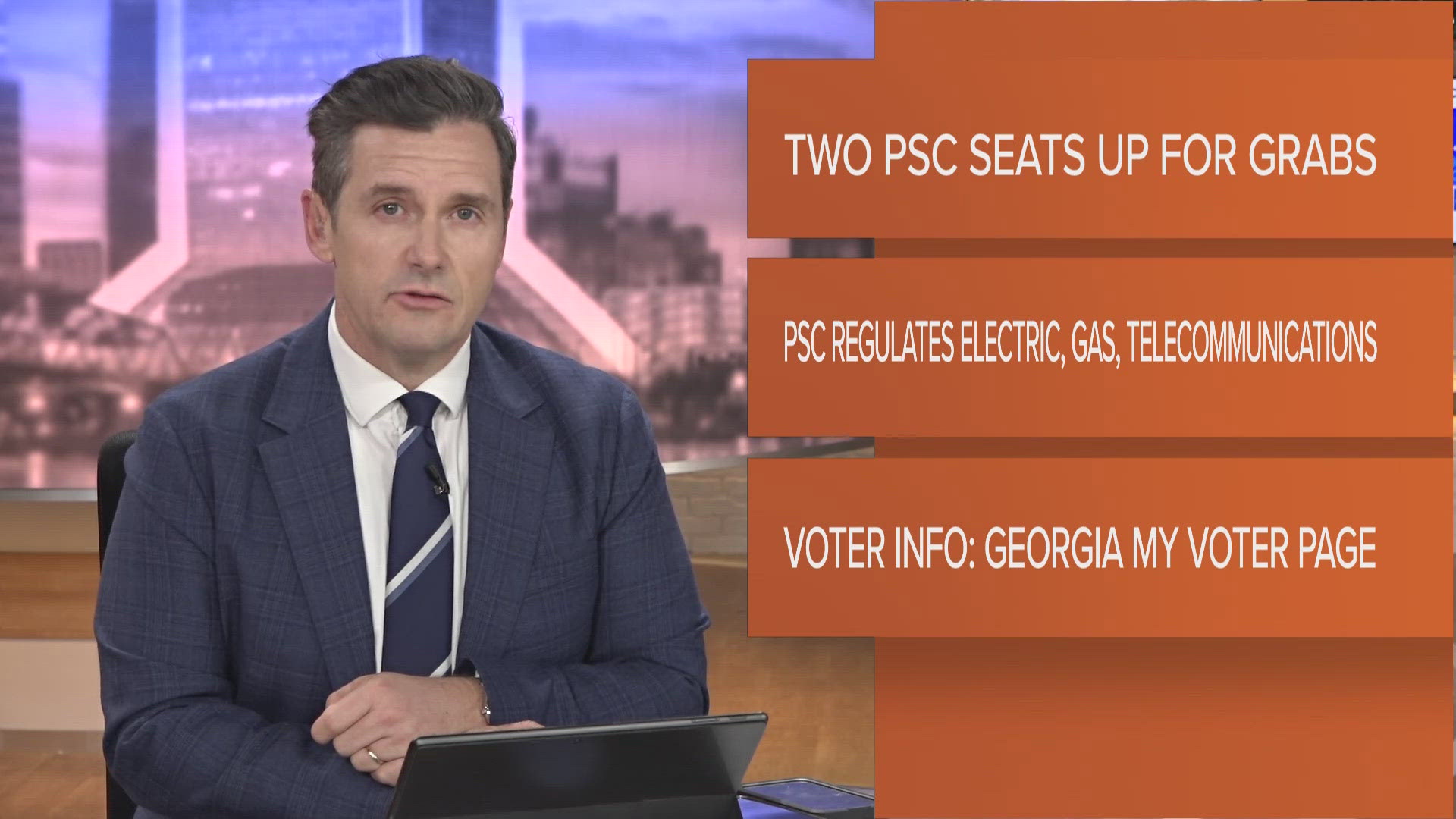 Two of five seats on the Georgia Public Service Commission are up for grabs. The Georgia PSC is the regulating body that sets rates for utilities like Georgia Power.