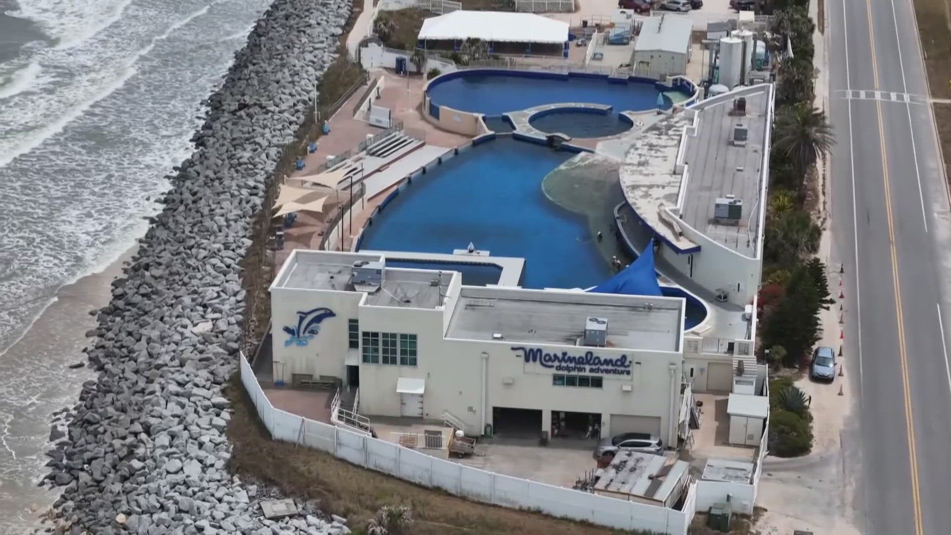 Marineland Dolphin Adventure, opened in 1938 as the world's first oceanarium, is home to 17 dolphins and 1,200 animals.