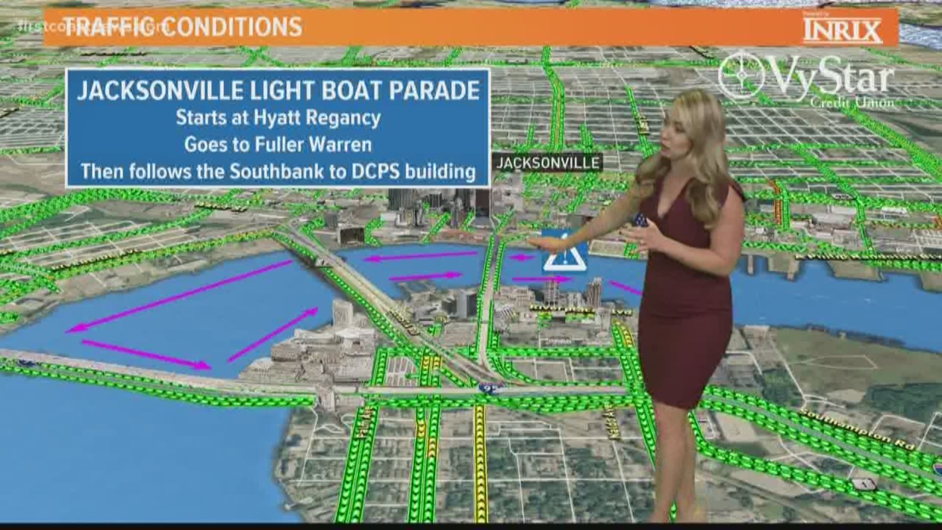 A beloved Jacksonville holiday tradition made its return this weekend: the Jacksonville Light and Boat Parade!