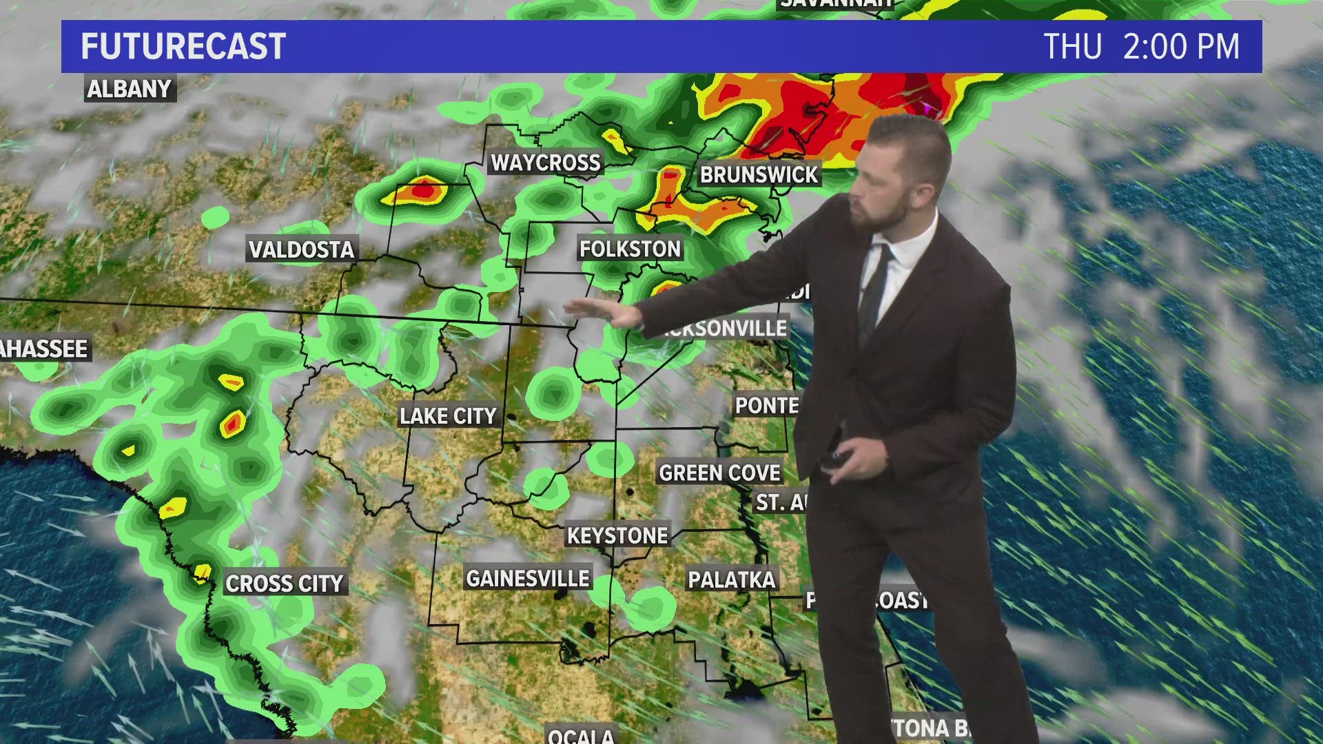 Rain chances stick around for Thursday with drier skies for Friday and the weekend