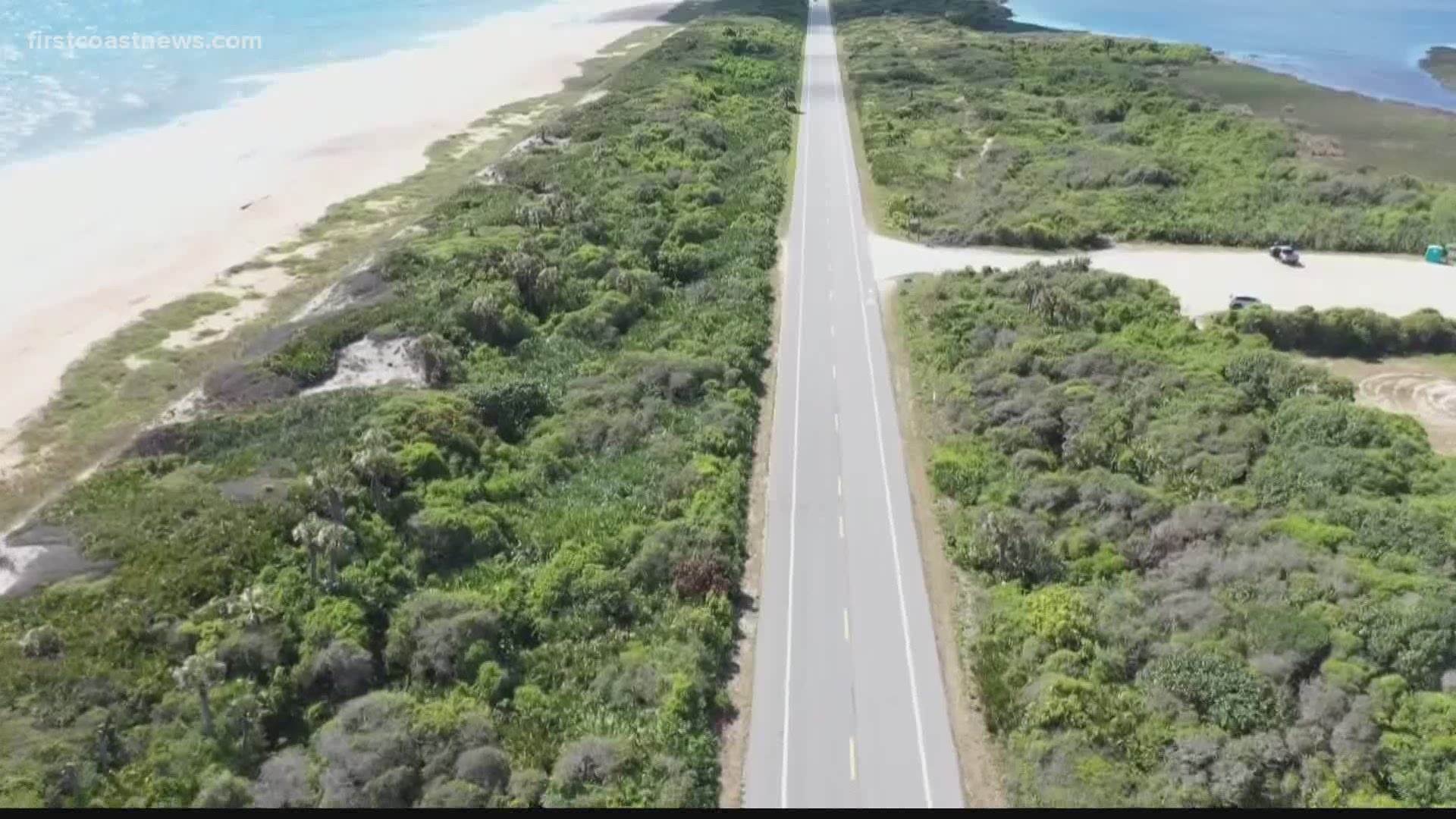 First study completed for bike trail along part of A1A in St. Johns County