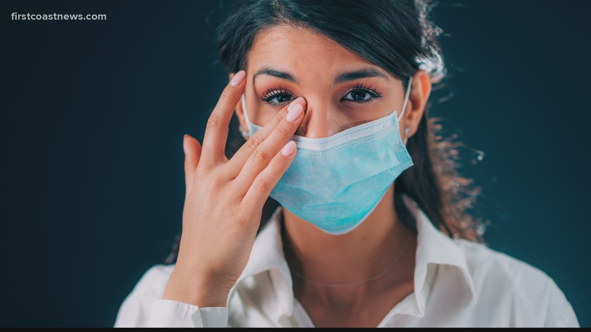 Watery, itchy and red eyes? It could be your face mask causing dry eyes. Doctors say make sure masks are tight-fitting around the nose to avoid those symptoms.