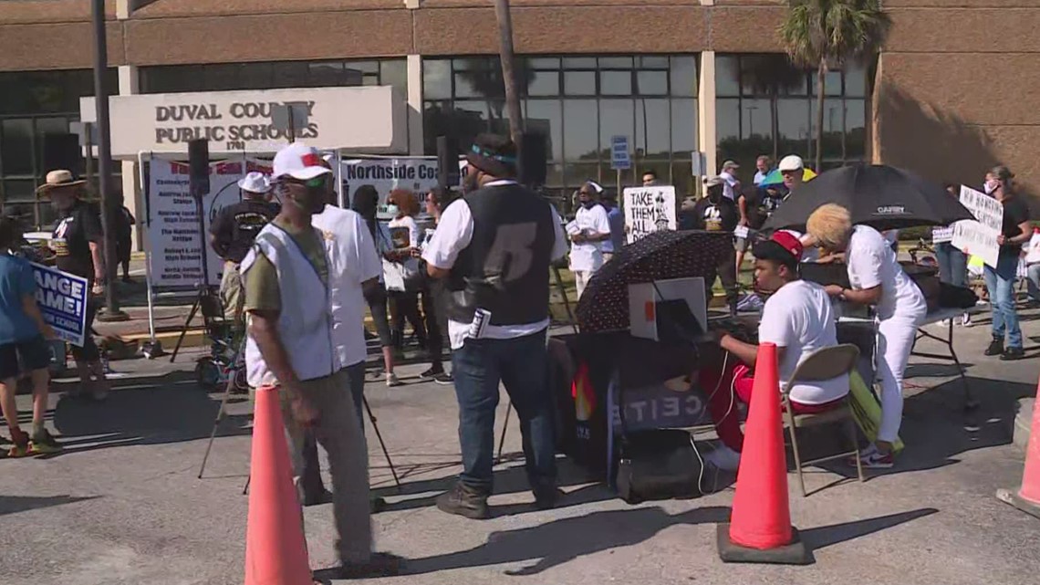 Activists hold rally urging board to change school names - Vimarsana News