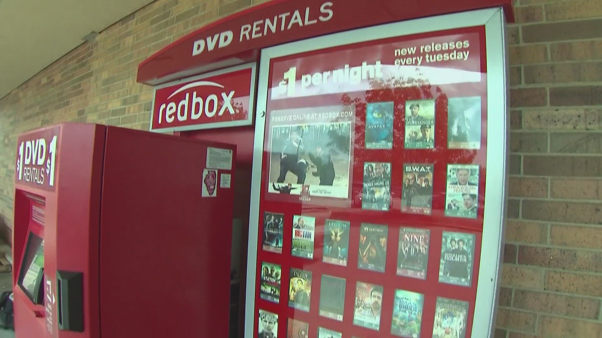 Redbox, founded in 2002, is best known for red-colored, self-serve machines that sit outside of pharmacies or groceries stores to rent or sell DVDs.