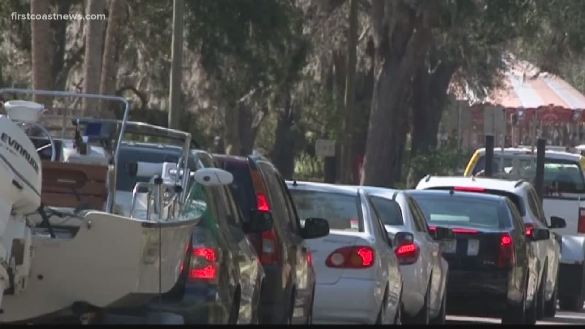Some St. Johns County families say the Vilano Beach Bridge and construction project are turning a normal school slowdown into a traffic nightmare.