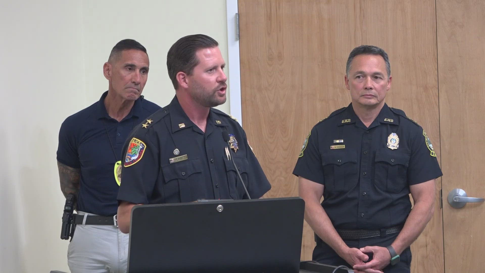 The police chiefs of Jacksonville, Neptune and Altantic beaches held a police panel Wednesday.