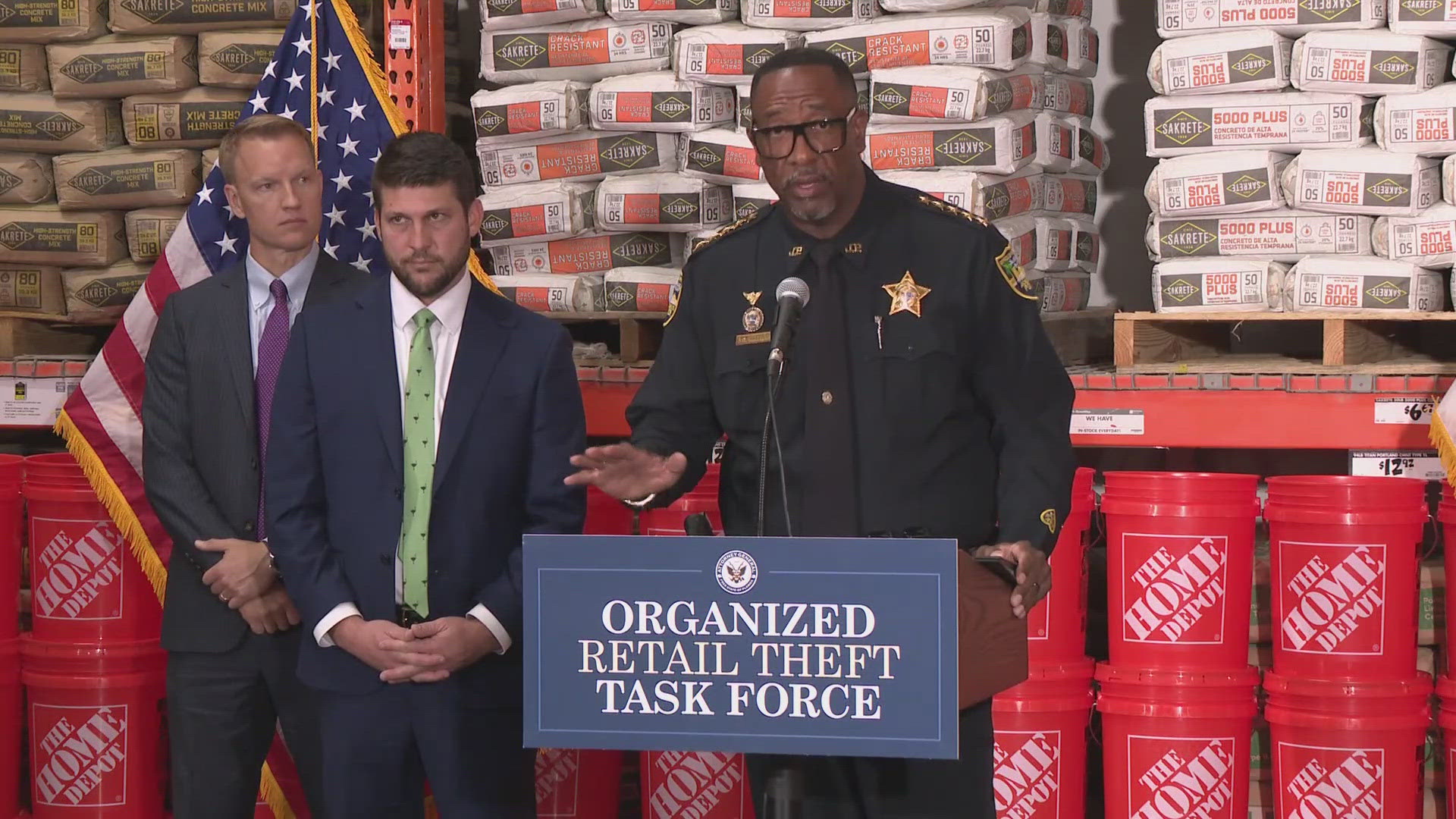 Florida's Attorney General James Uthmeier made his way to a Jacksonville Home Depot on Friday to launch a new initiative aimed at protecting shoppers and employees. 
