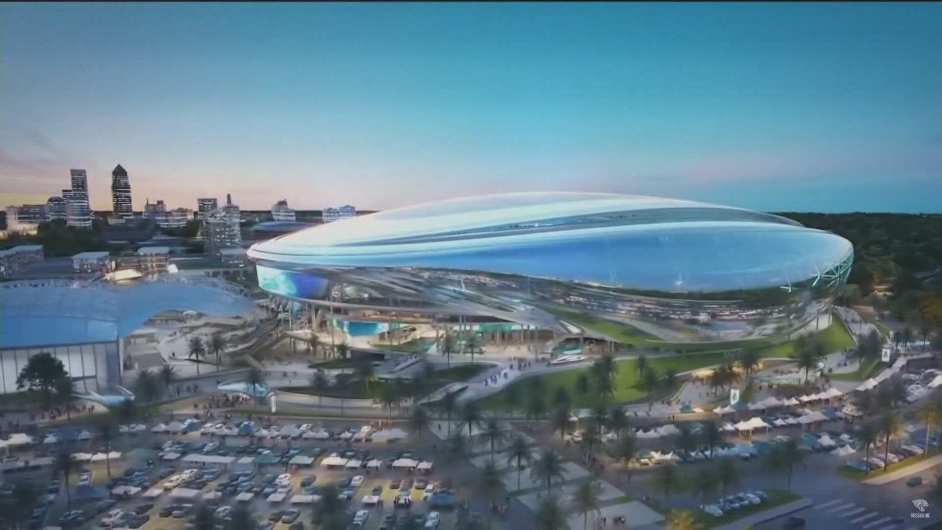 The Jaguars are calling it "The Stadium of the Future" but how much more comfortable will fans be under the proposed glass roof?