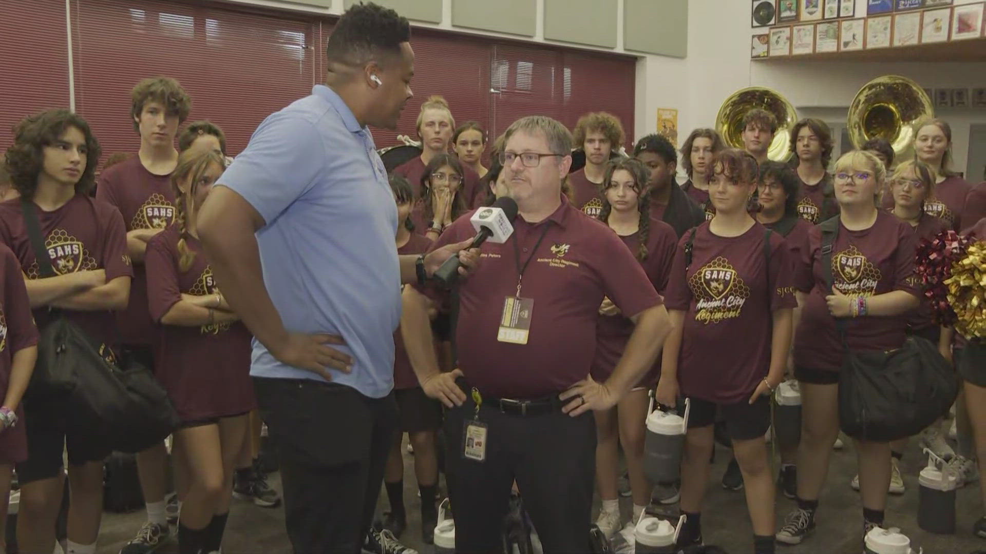 St. Augustine, the oldest nation and the deep tradition of the marching band.