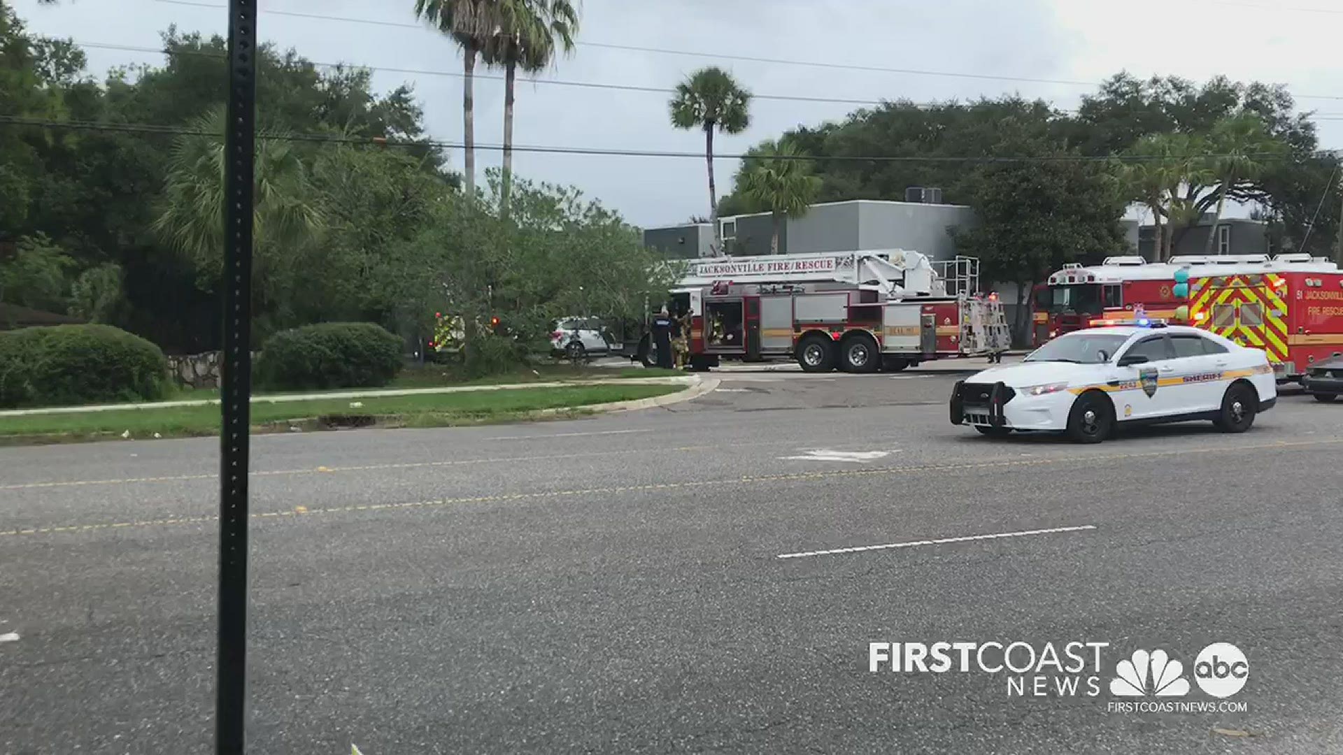 JFRD responded to an apartment fire at Southside Commons on Old Baymeadows Road Monday afternoon.