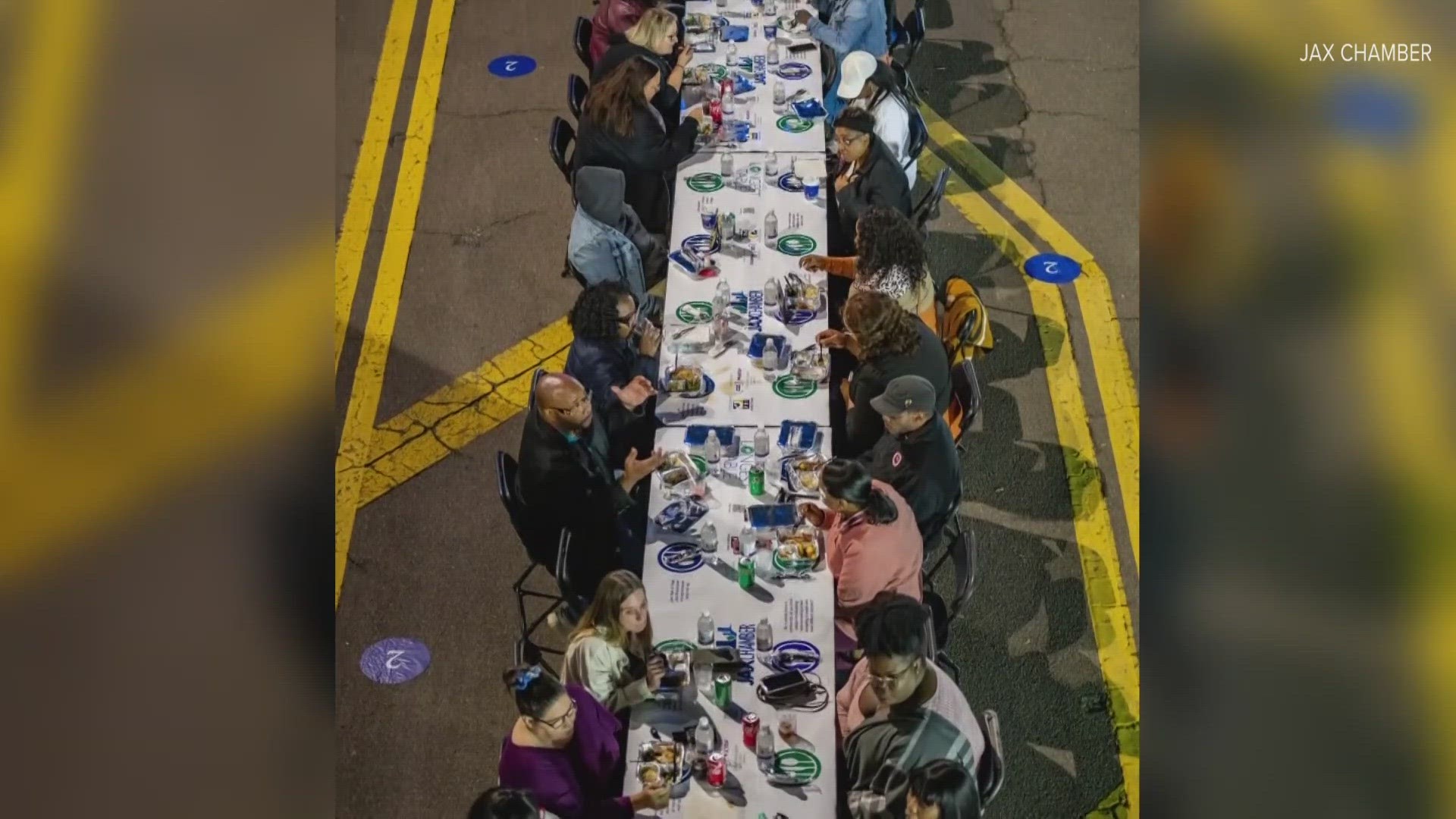 The Longest Table, where hundreds of residents break bread together at a table, will celebrate coming together as one city, but the event won't be outside this year.