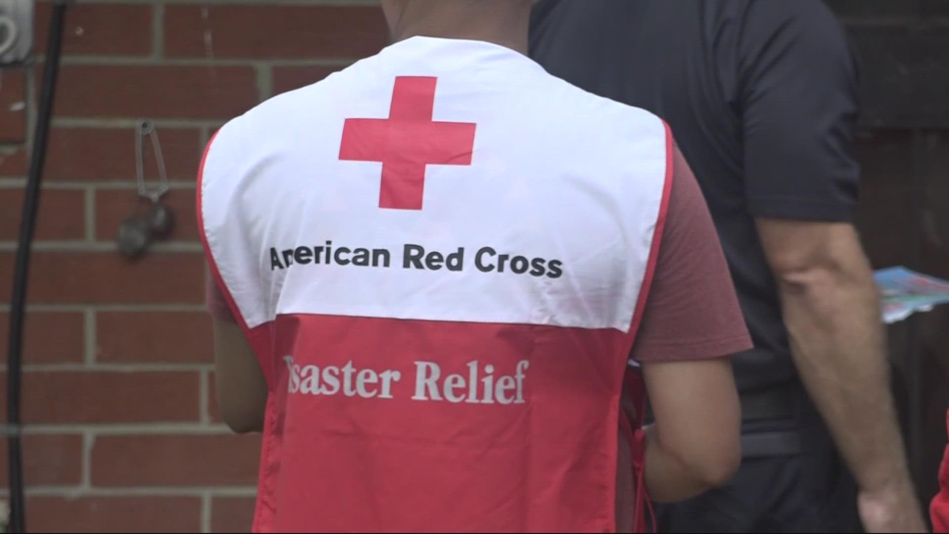 Red Cross leaders are encouraging families to make their own preparations.
