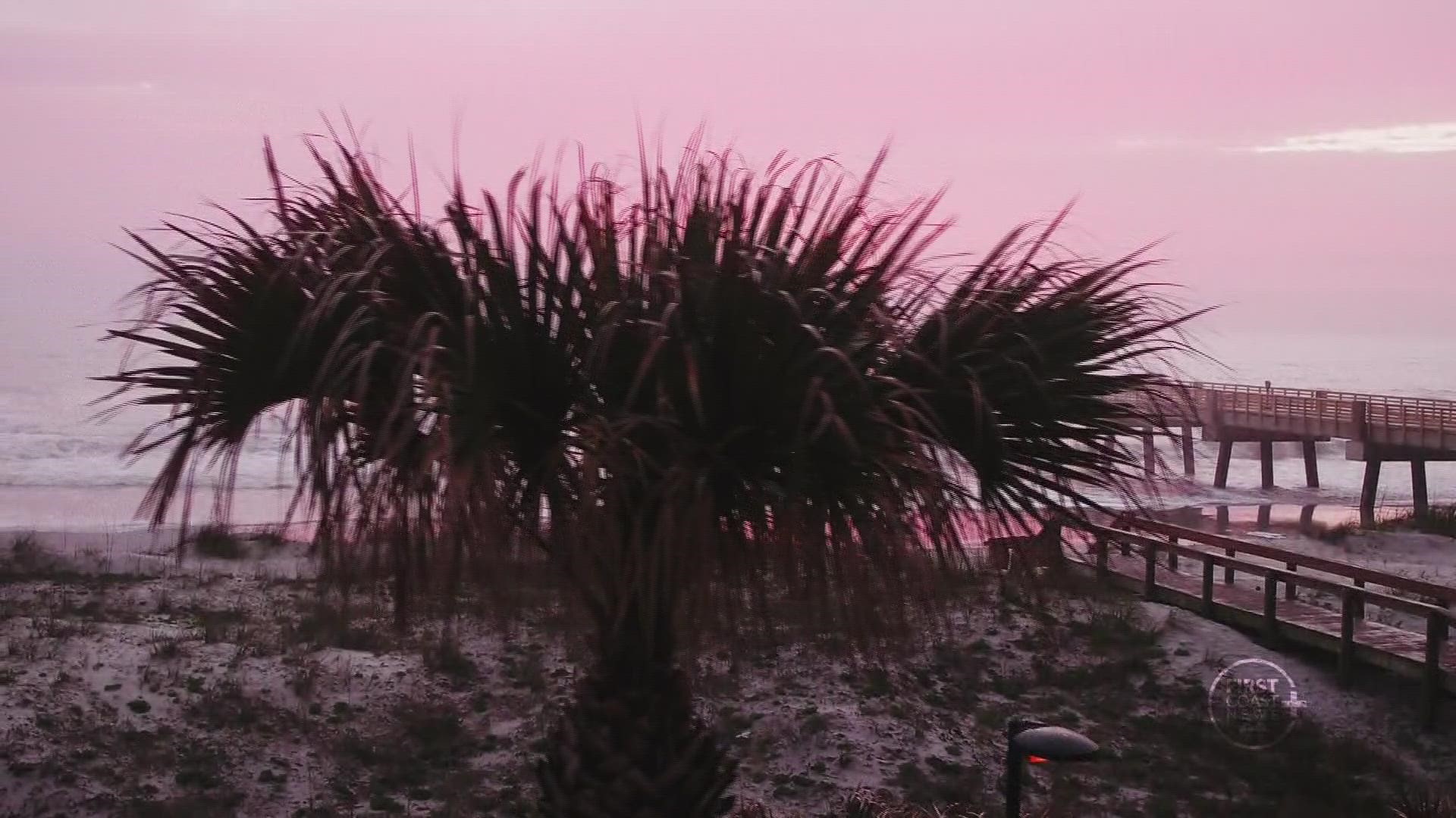 Jacksonville Beach is beautiful any time of day as this video displays.