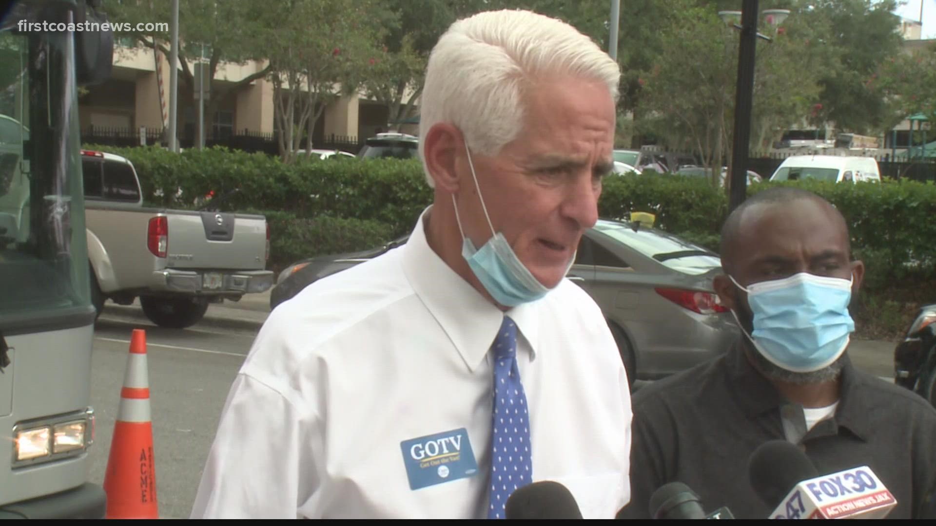 "It's not complicated," Crist said. "Get the vaccine. Wear a mask."