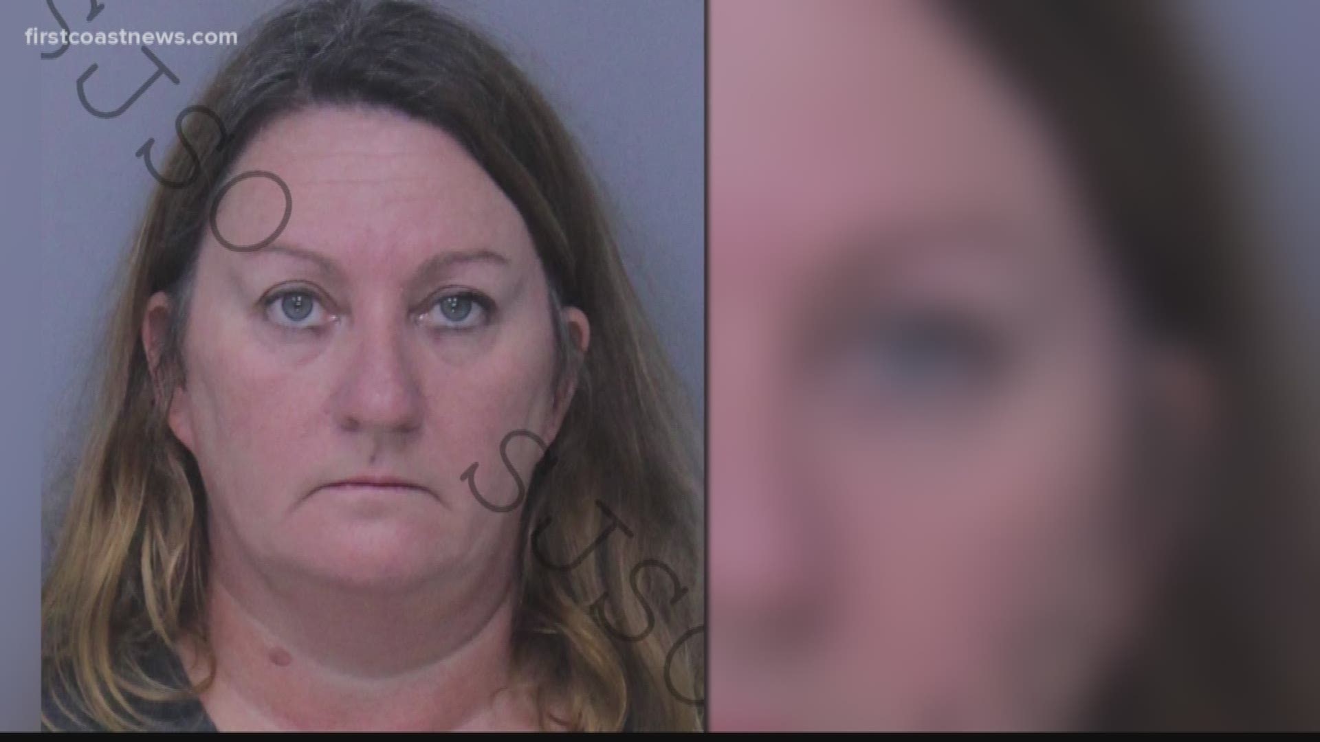 The woman accused of driving while drunk in a crash that killed a Jacksonville Sheriff's Office employee bonded out of jail Monday, according to the St. Johns County Sheriff's Office.
